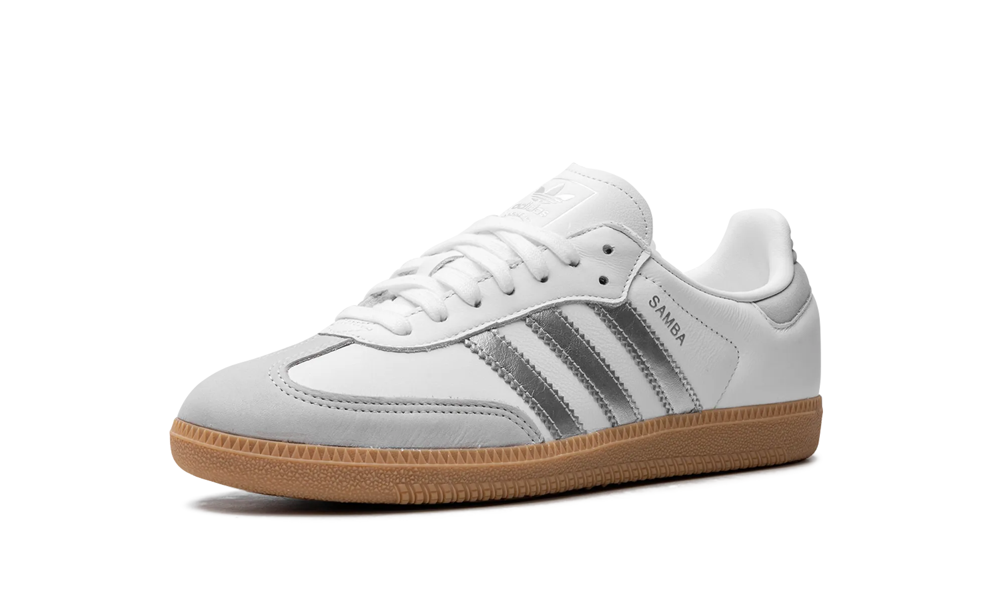 Samba OG WMNS "White Silver Metallic Grey" True Comfort