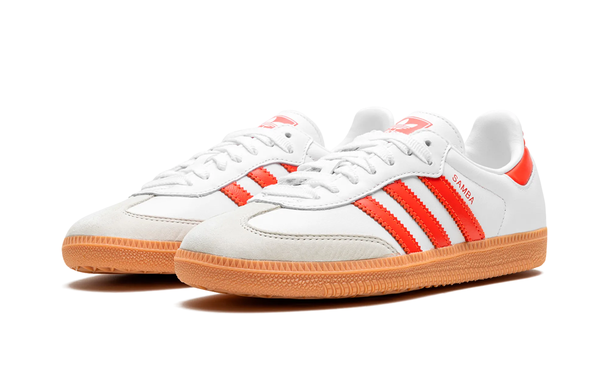 SAMBA OG WMNS "White Solar Red" Supportive Fit shoe style