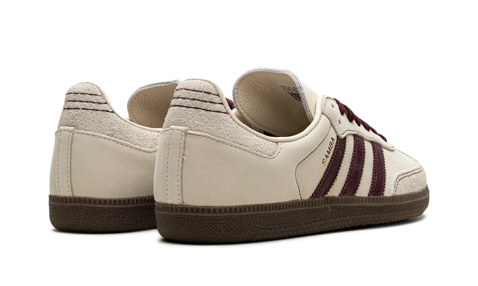 Samba OG WMNS "Wonder White Maroon" Chat Walk Port Run