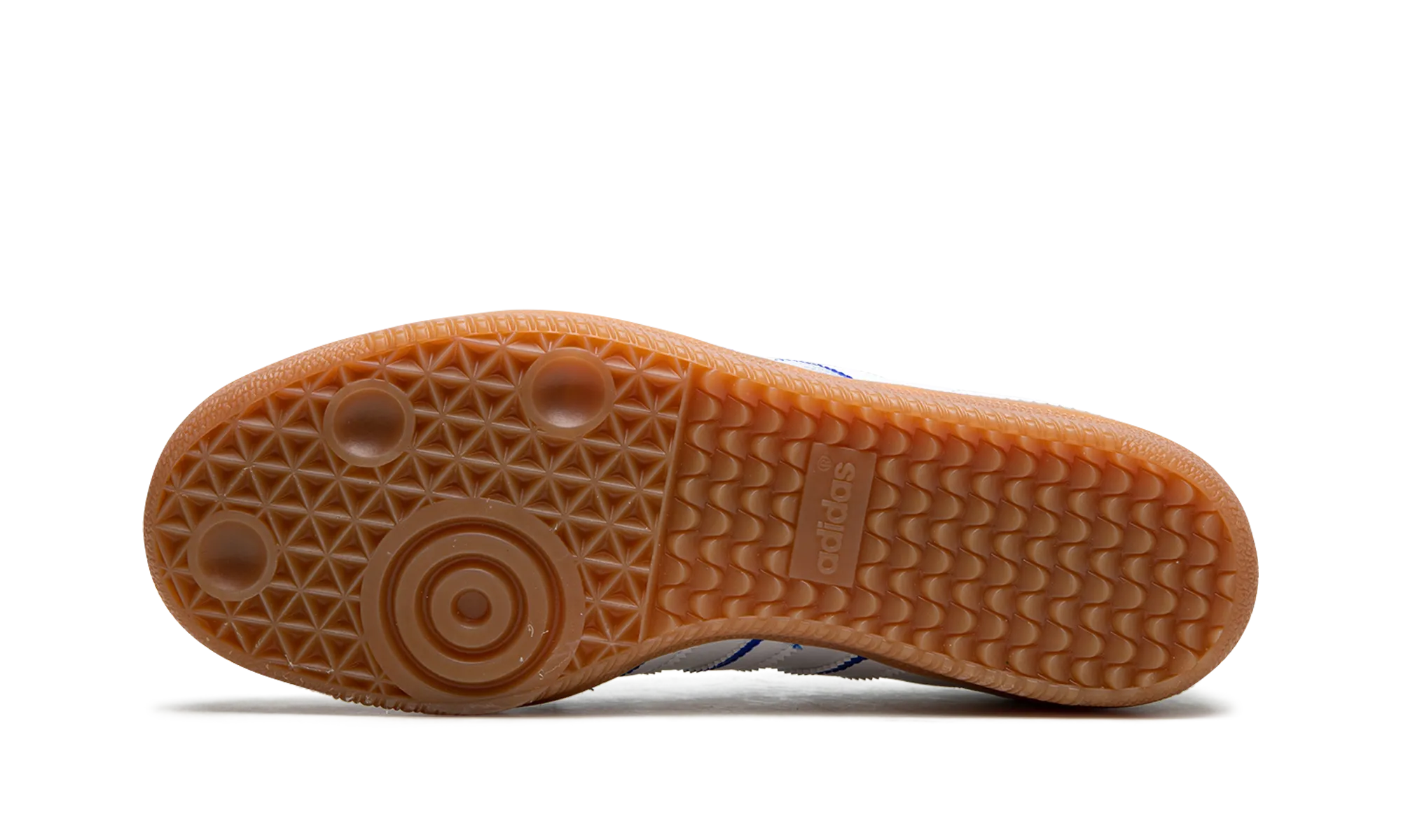 Mid Top Design Neat Lines Samba "Blue Accent"