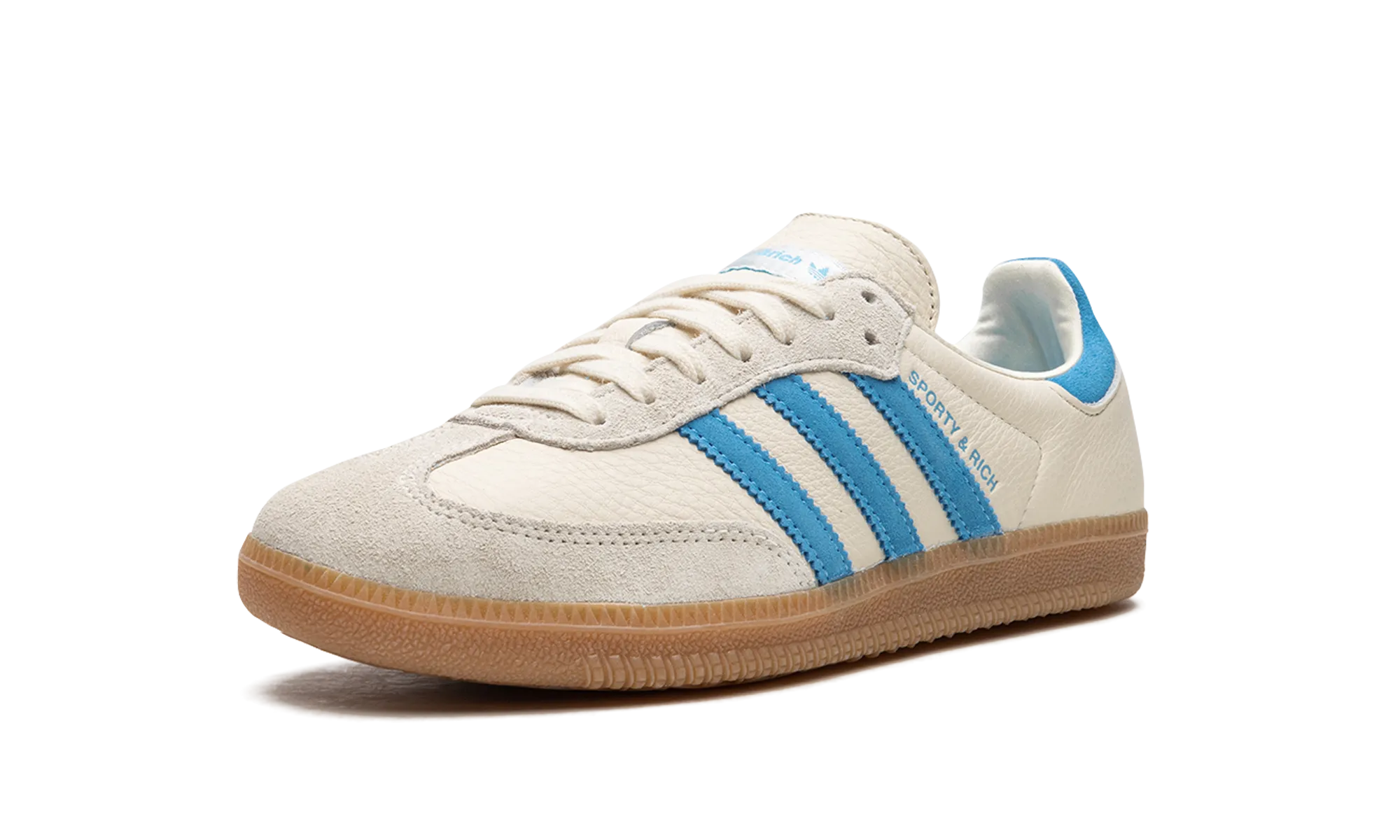 Earth Brown Samba "Sporty & Rich - Cream Blue"