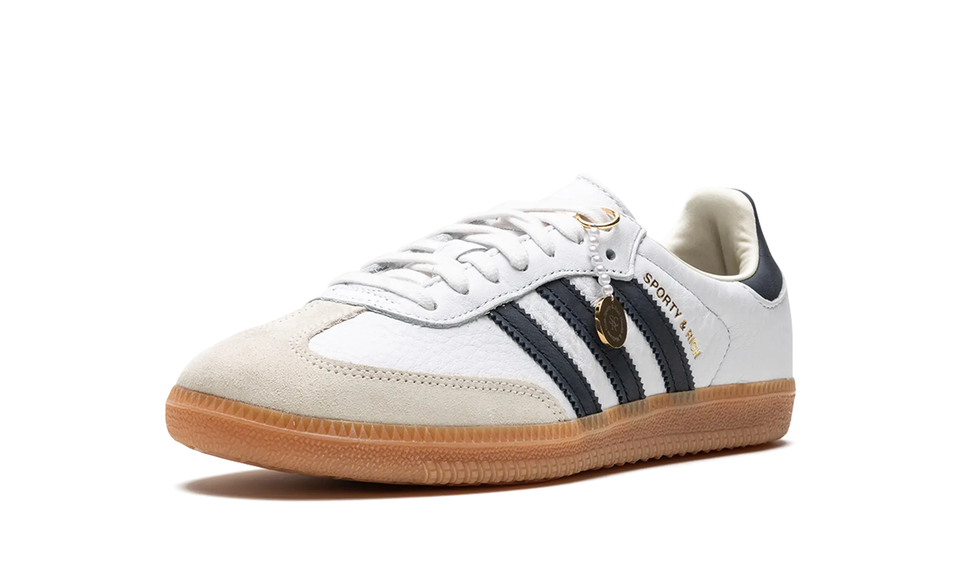 Compression Fit Samba "Sporty & Rich - White/Black"
