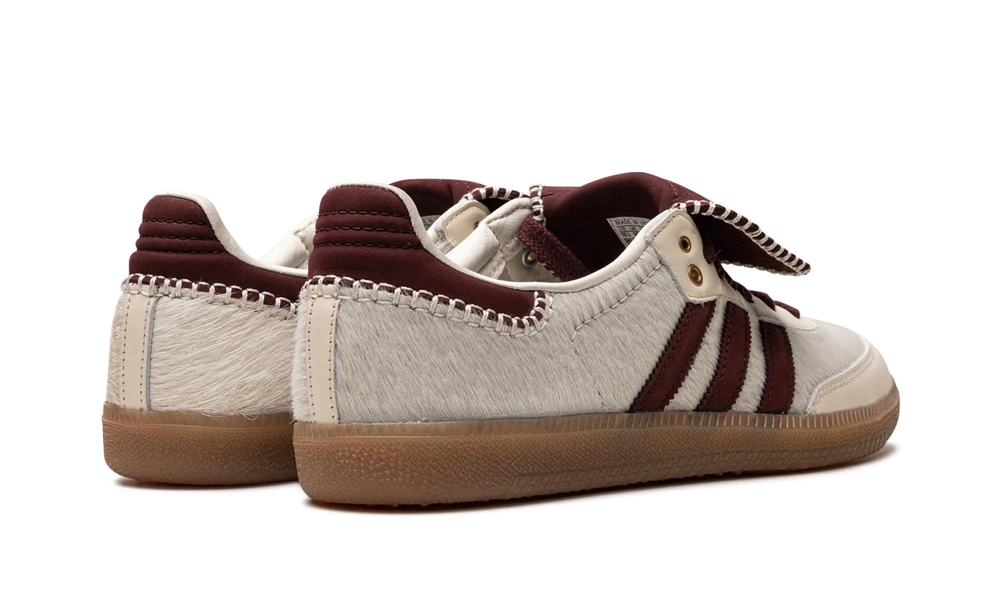 Samba "Wales Bonner - Cream White Pony" Grab Easy