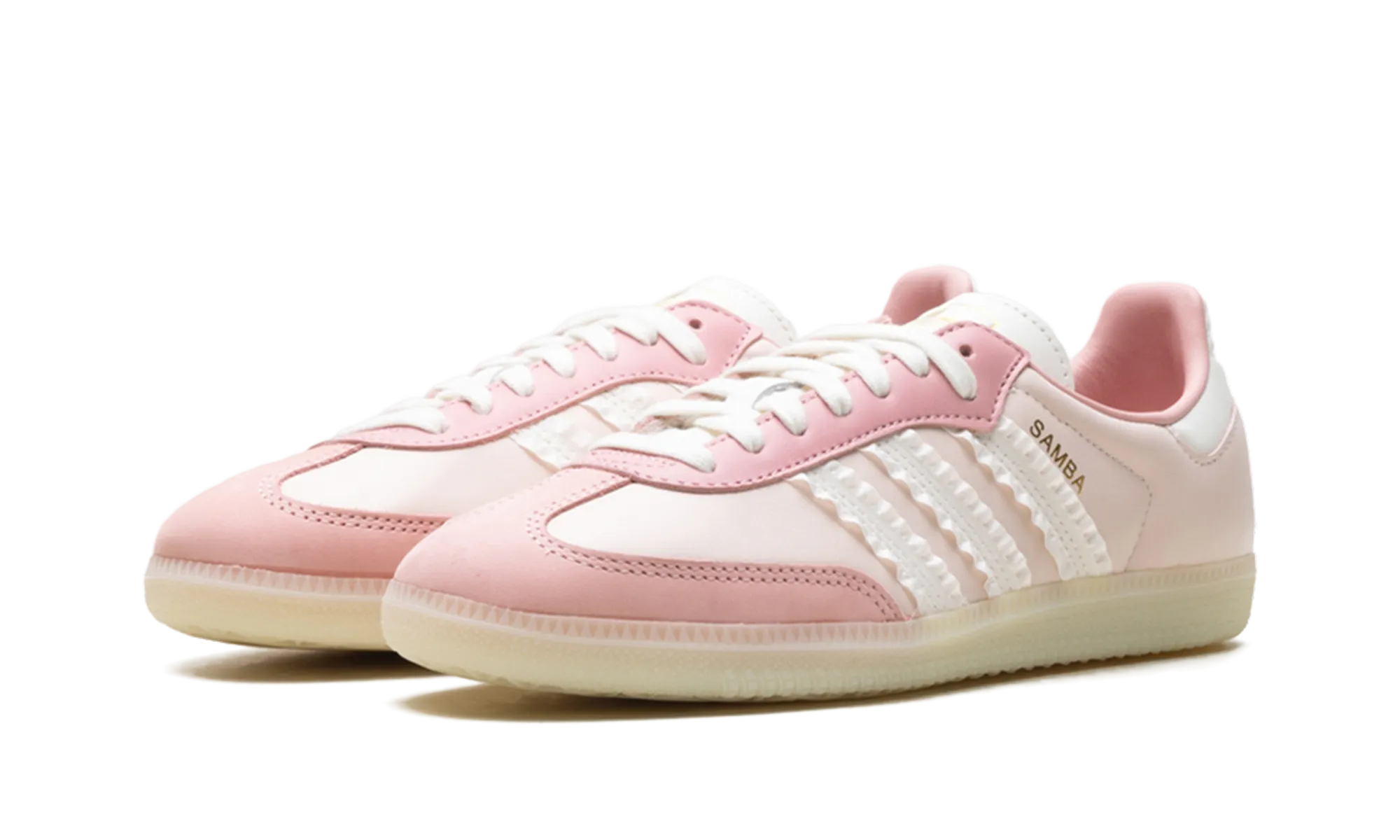 No Tie Fit Samba WMNS "Ruffle Stripes - Wonder Mauve"