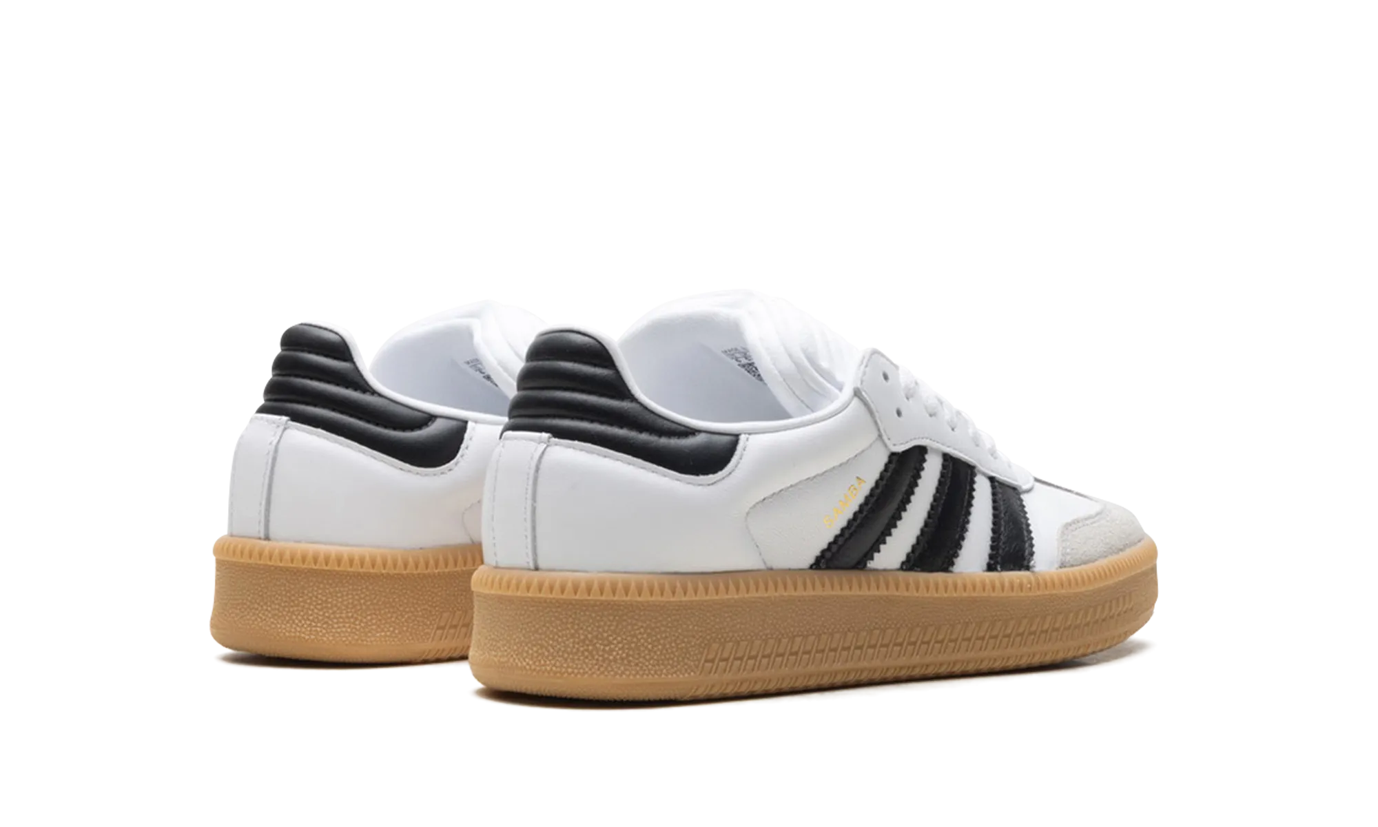 Samba XLG GS "White Black Gum" Ankle Strap Modern Feel
