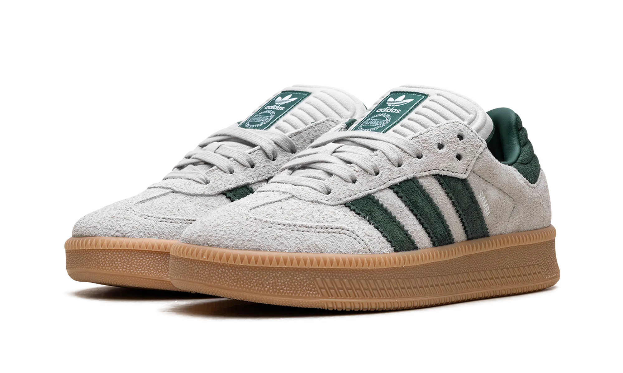 Samba XLG "Putty Grey Collegiate Green" Slim Build Simple Touch