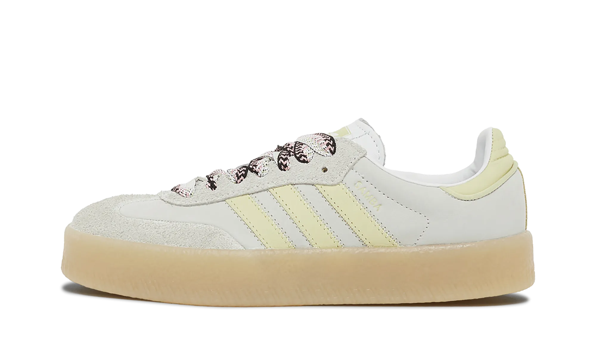 Flower Jog Sambae WMNS "White Grey Powder Yellow"