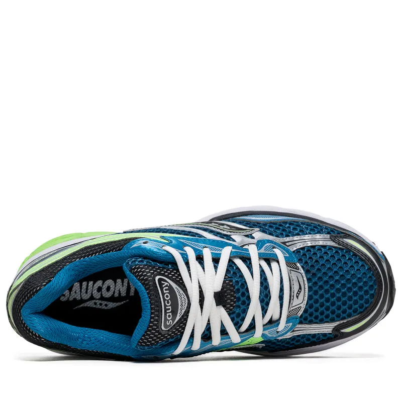 Saucony Progrid Omni 9 - Blue/Lime Soft Footbed Low Cut