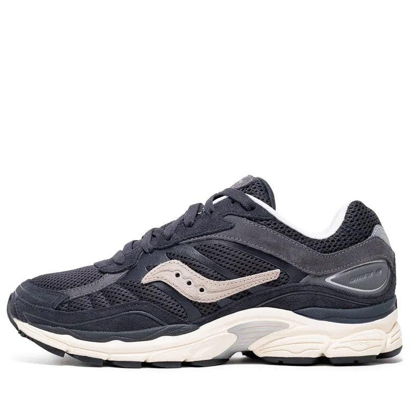 Saucony Progrid Omni 9 - Navy/Grey Grounded Footbed Neutral palette