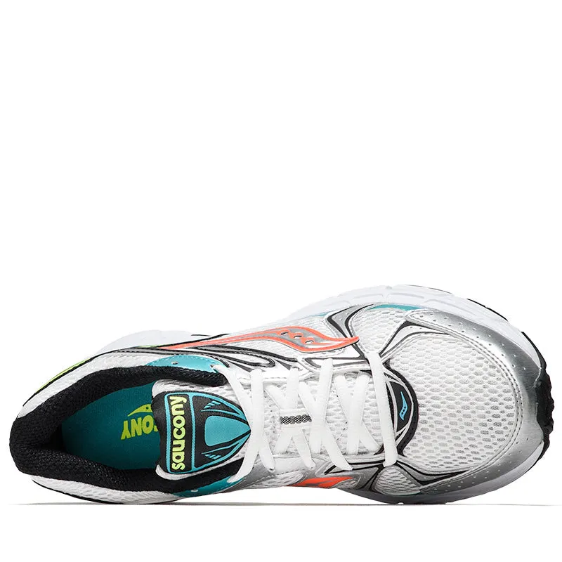 Sleek Look Flex Walk Saucony Ride Millennium - White/Mutant