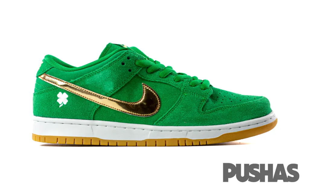 Cushioned look Performance Tech SB Dunk Low Pro 'St. Patrick's Day' (2022)