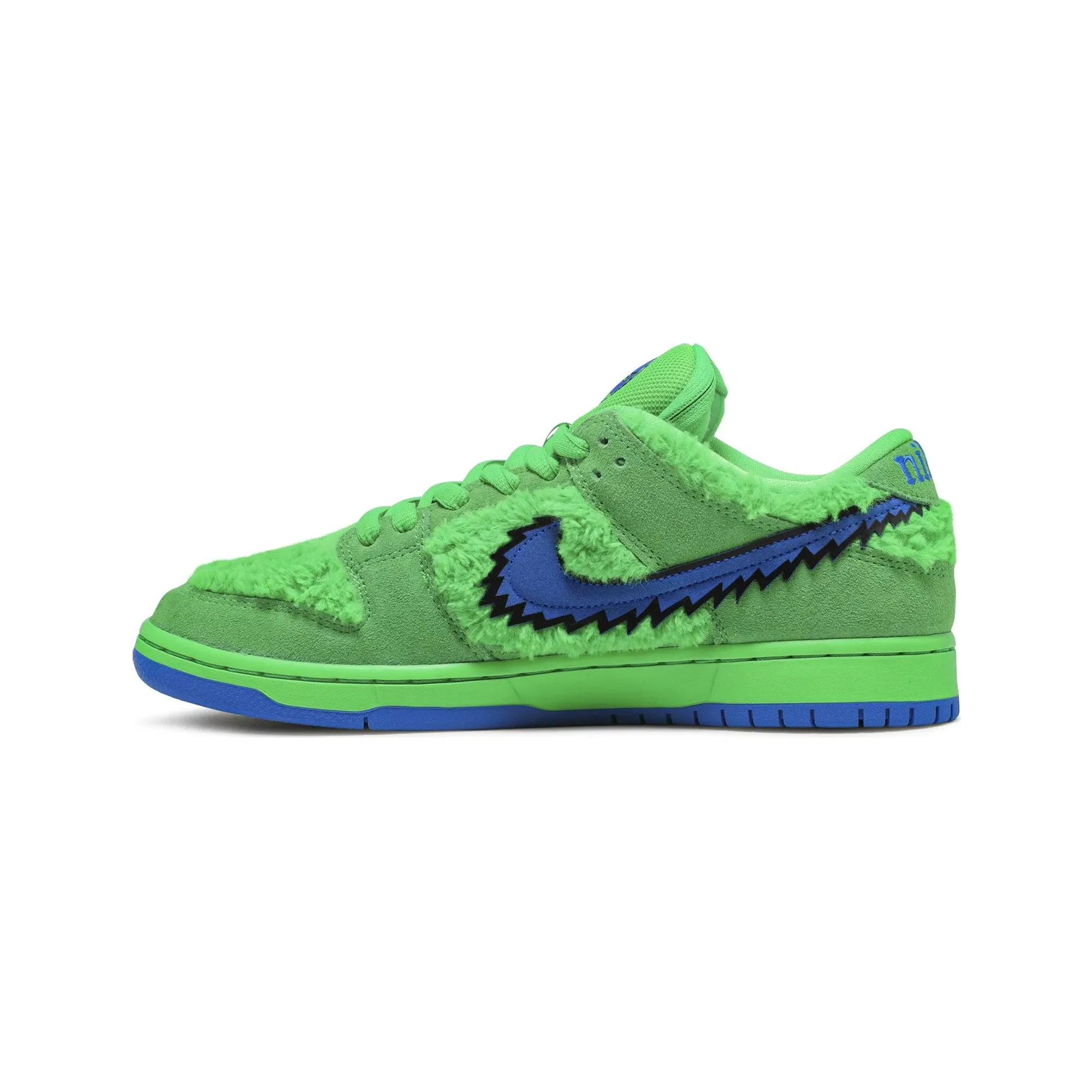 Ultra-soft shock absorption SB Dunk Low x Grateful Dead 'Bears Green'