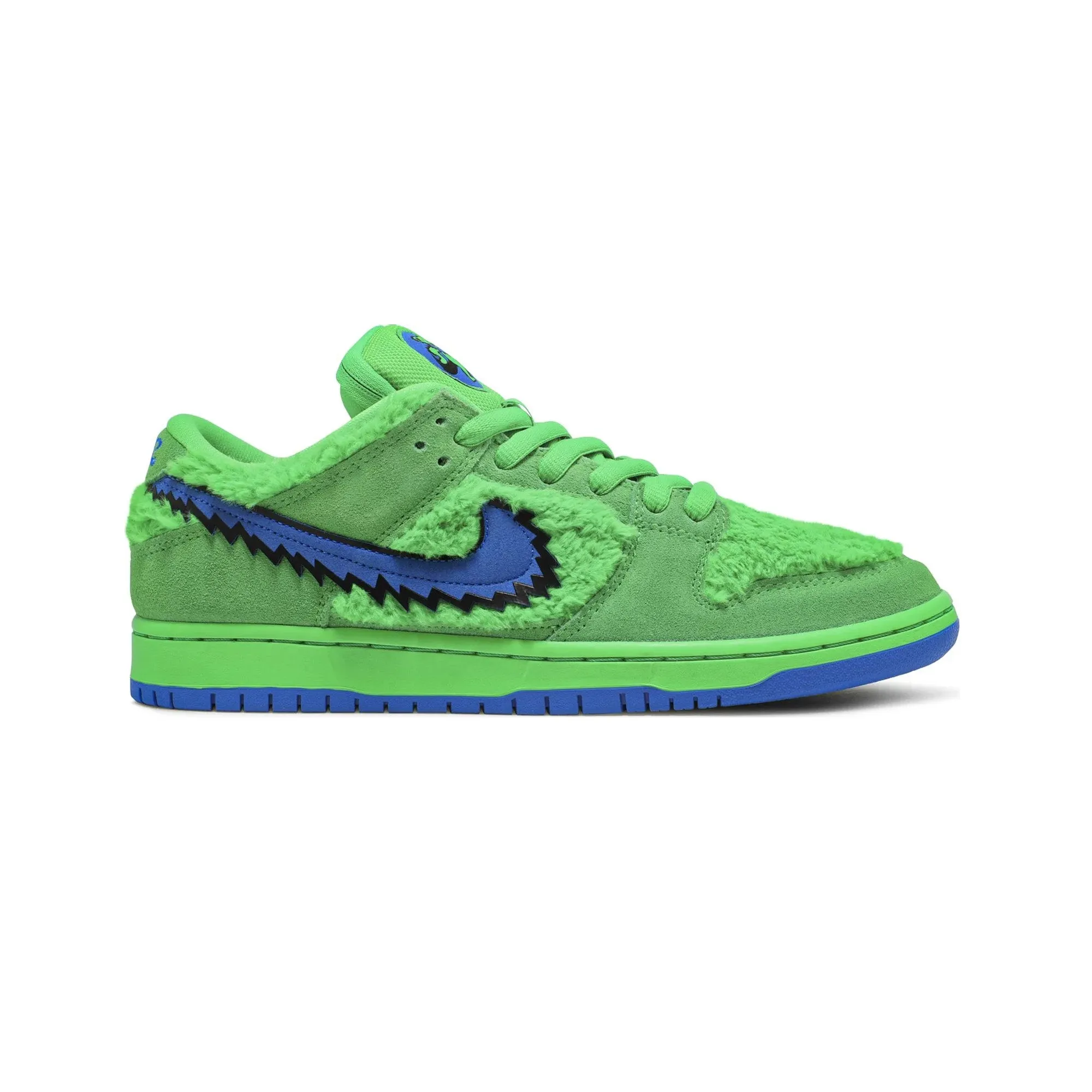 SB Dunk Low x Grateful Dead 'Bears Green' Active Gear Soft Tongue Design