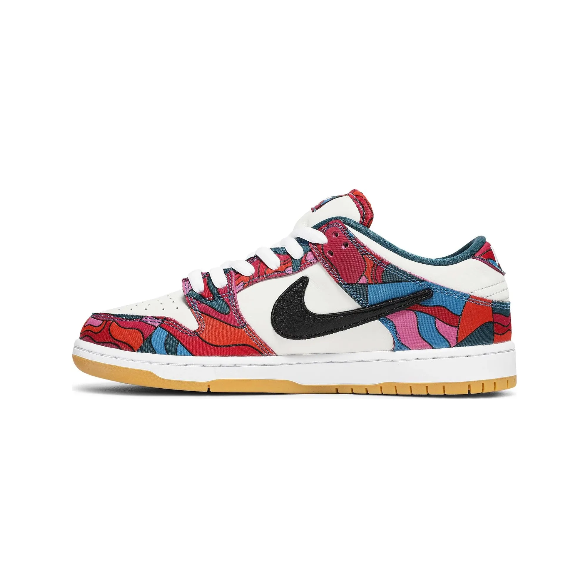 SB Dunk Low x Parra 'Abstract Art' Abrasion Resistant TPU Knit Weave Texture