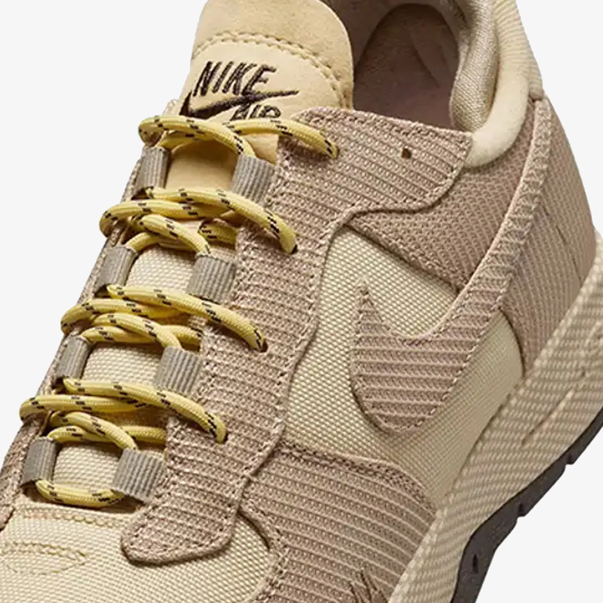 Quick Dry Lining Woven Reinforcement Nike | AIR FORCE 1 WILD  { SESAME/SESAME-BAROQUE BROWN-KHAKI