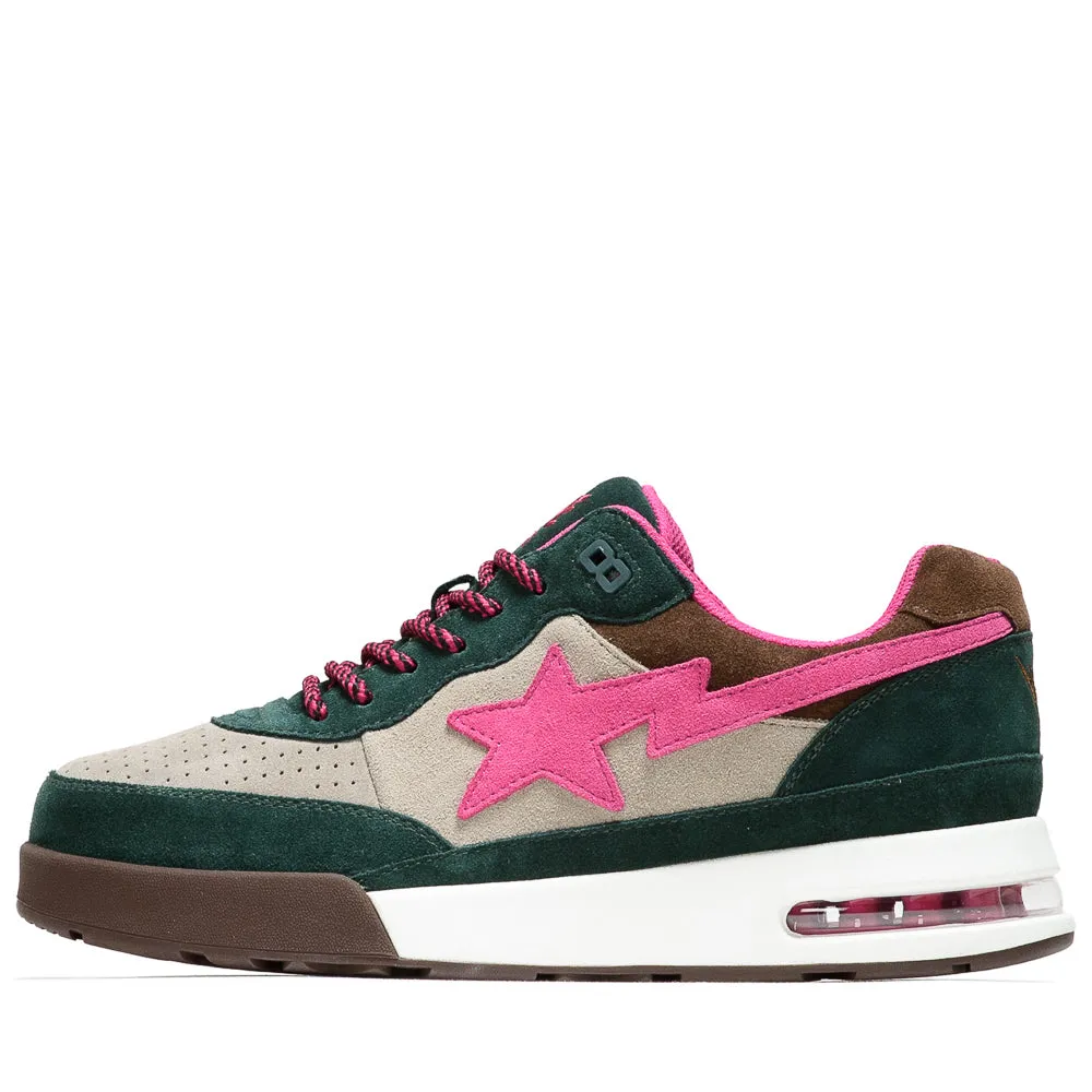 Sleek Design Non Slip Outsole Patterns A Bathing Ape Road Sta #1 - Pink