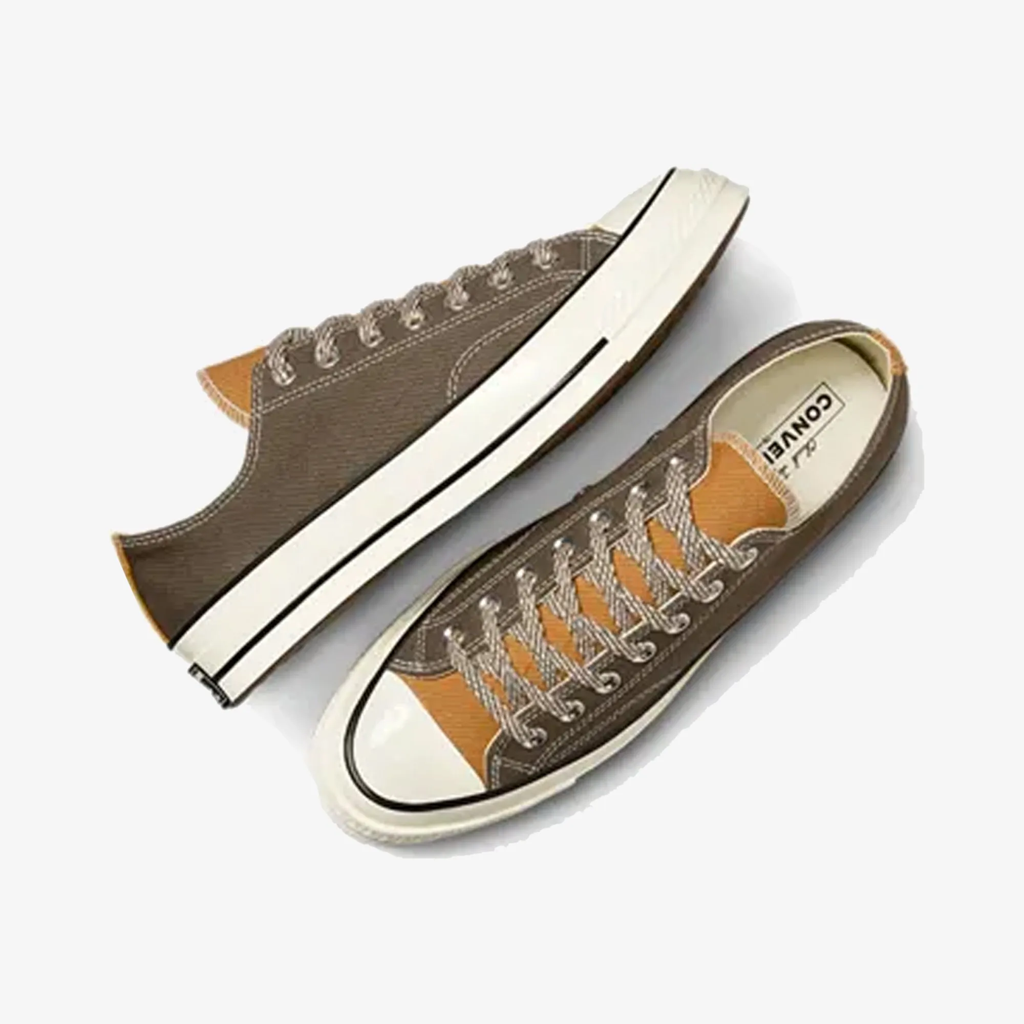 Neutral Wear Adjustable Fit System Converse | CHUCK 70 DURABLE NEUTRALS { BROWN