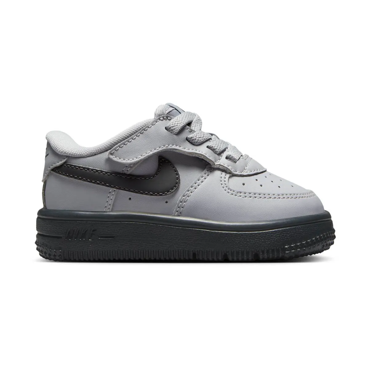 Nike Force 1 Low EasyOn 'Dark Smoke Grey' Baby/Toddler Shoes Stable Activity Modern Silhouette