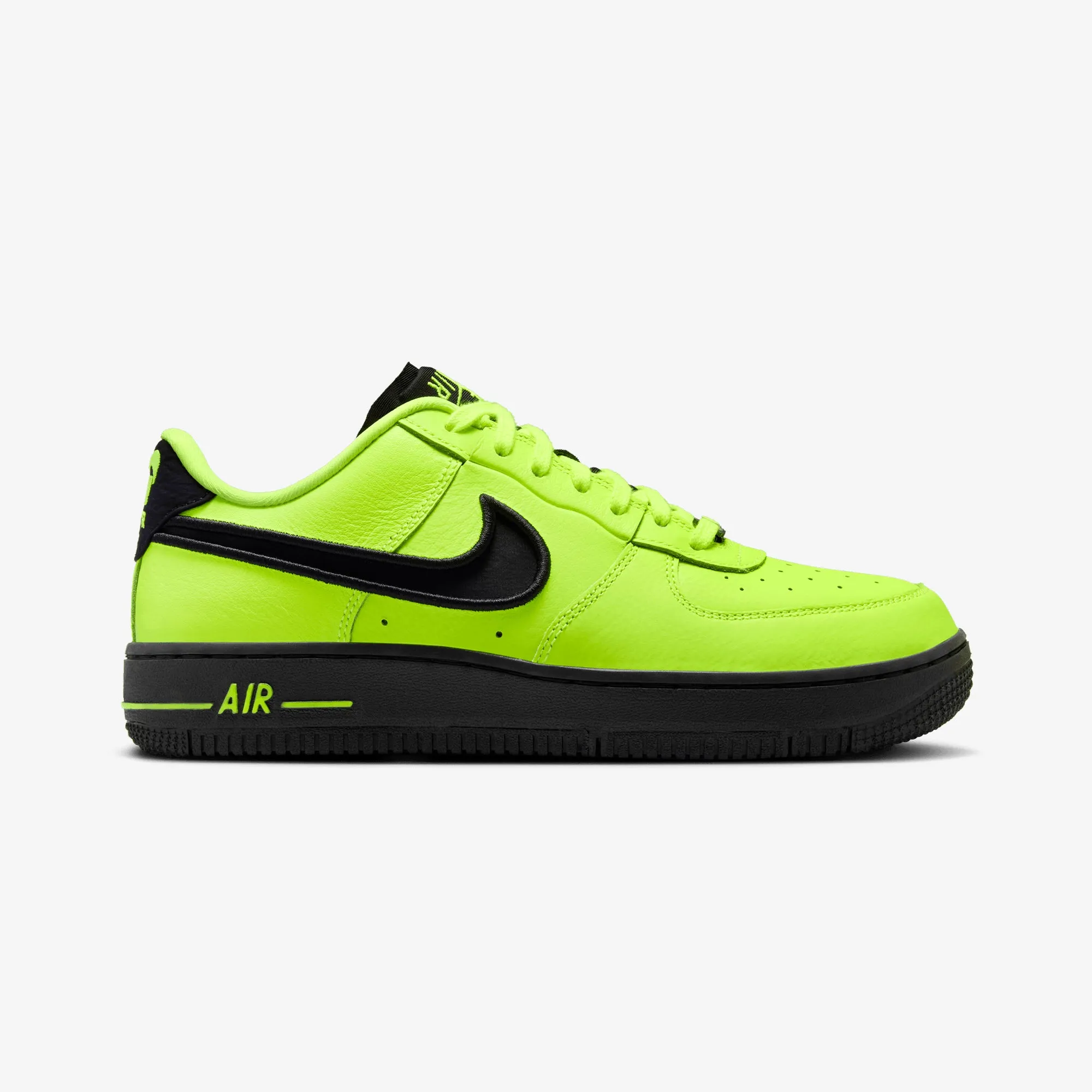 Seamless Motion Efficiency Padded Tongue Design NIKE | AIRFORCE 1 DANCE { VOLT/BLACK-GUNMETAL