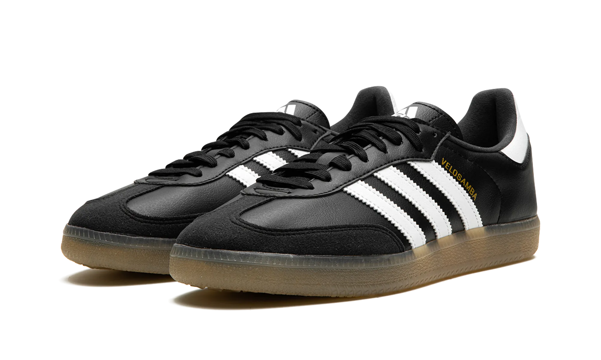 Reinforced toe Breathable Velosamba Vegan "Black / Gum"