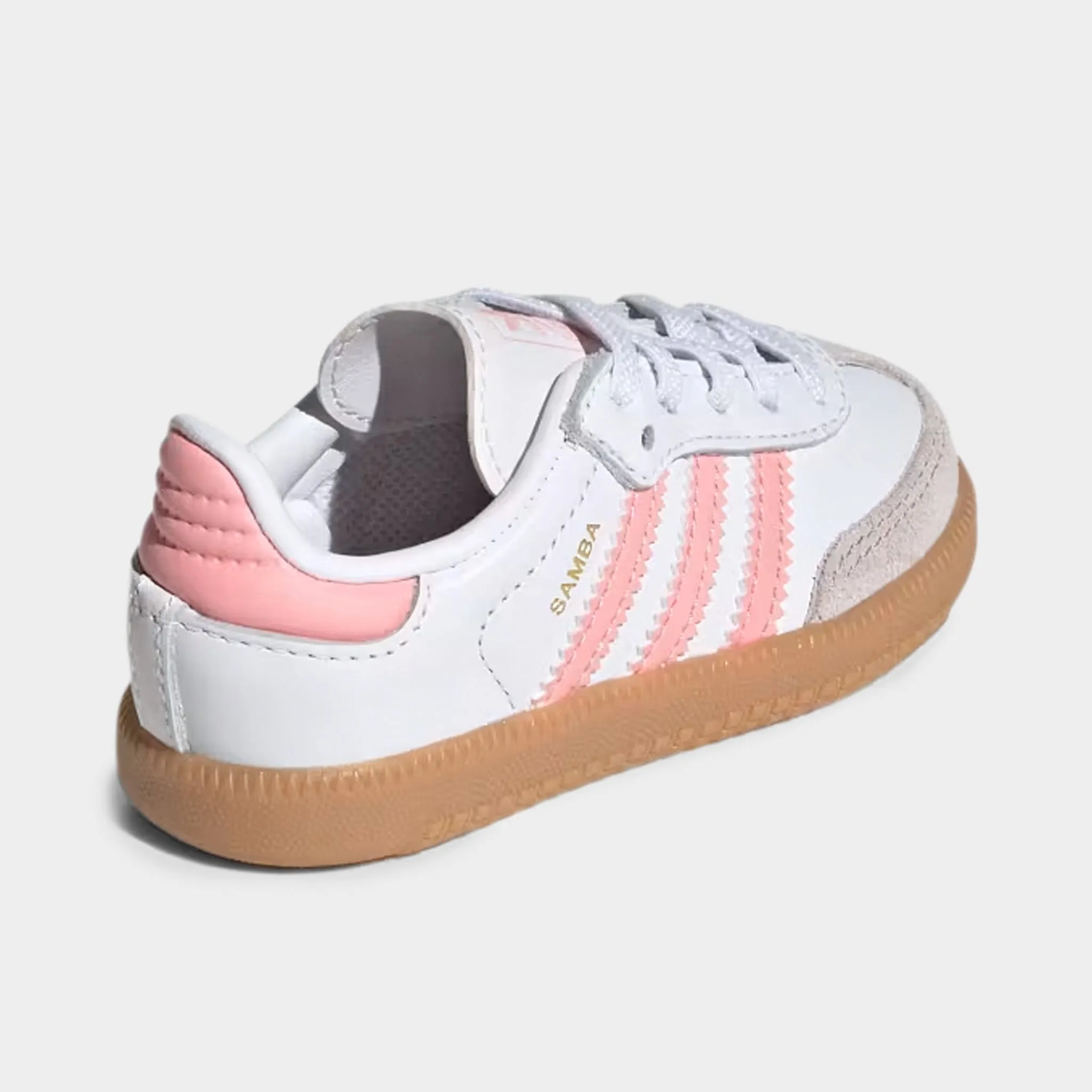 Style Routine Easy traction adidas Infants' Samba OG White / Pink - Gum