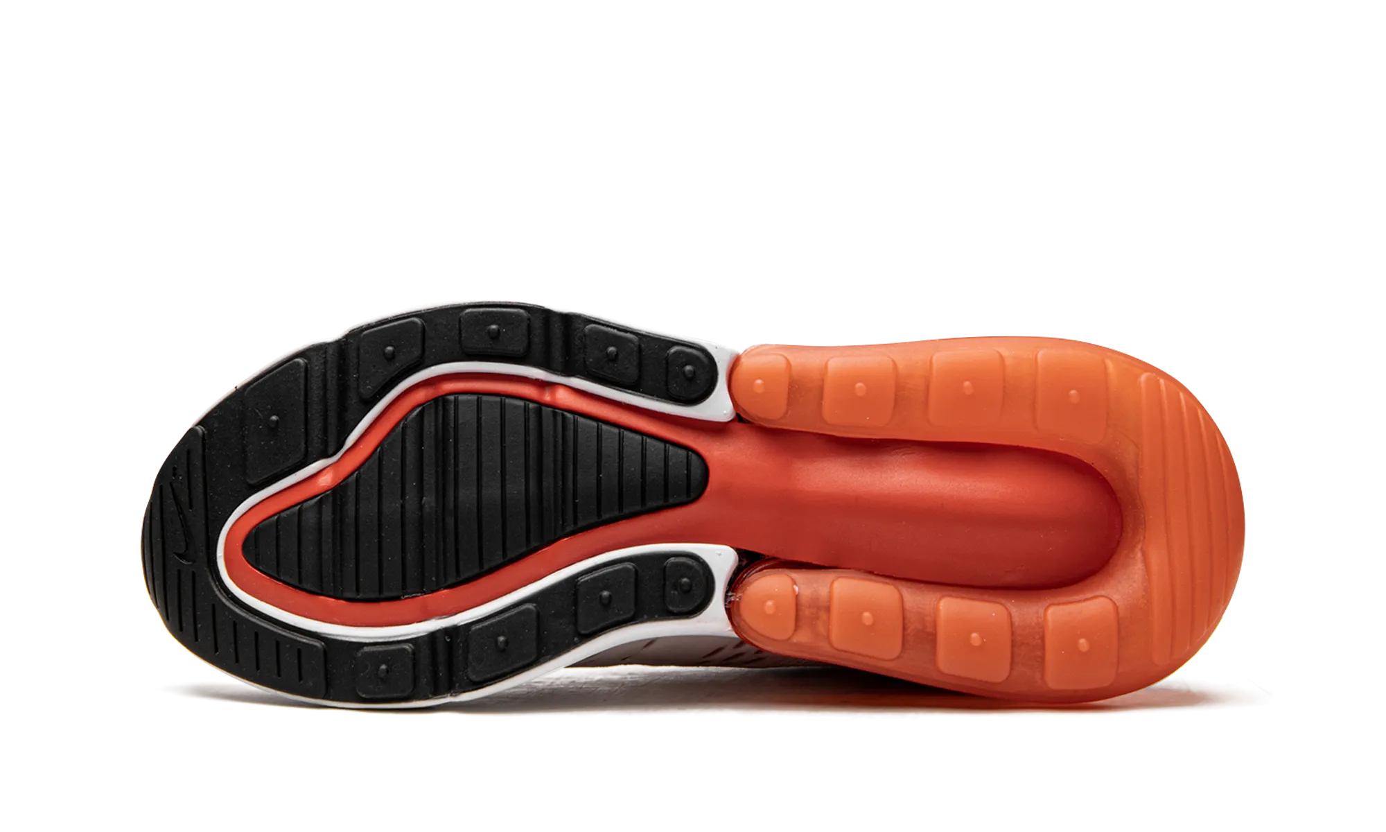 AIR MAX 270 MNS WMNS "White / Mantra Orange" Health - oriented