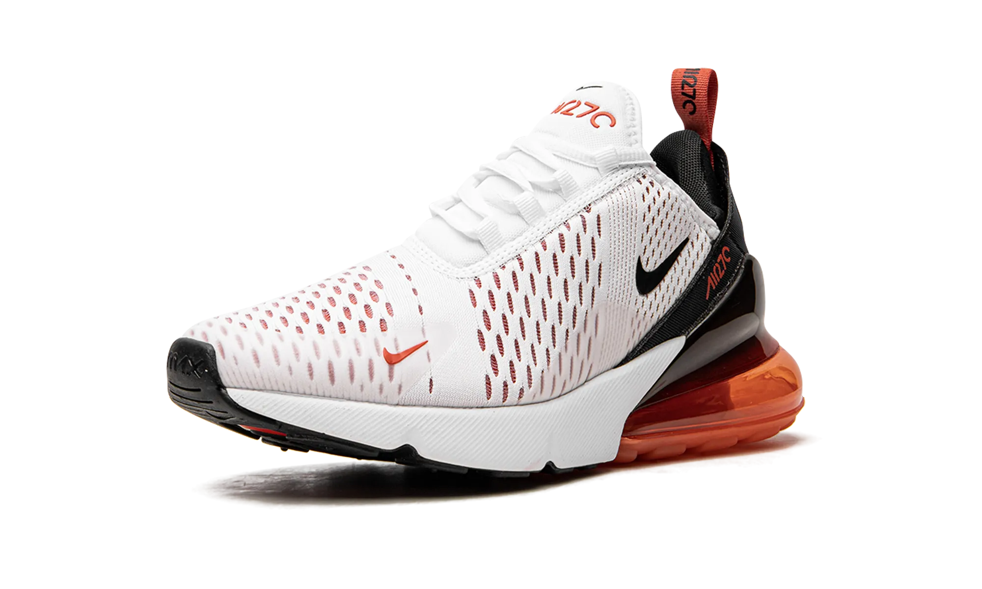 AIR MAX 270 MNS WMNS "White / Mantra Orange" multi - surface shoes
