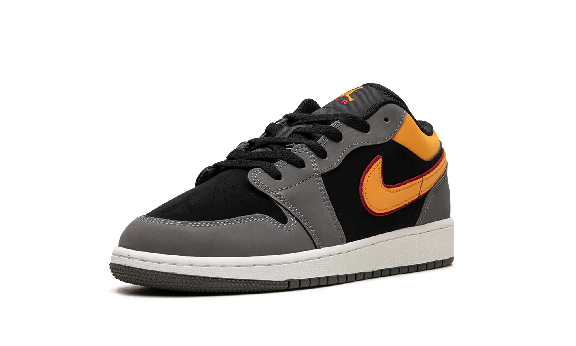 Elastic Sides Quick Dry Lining Air Jordan 1 Low SE GS "Vivid Orange"