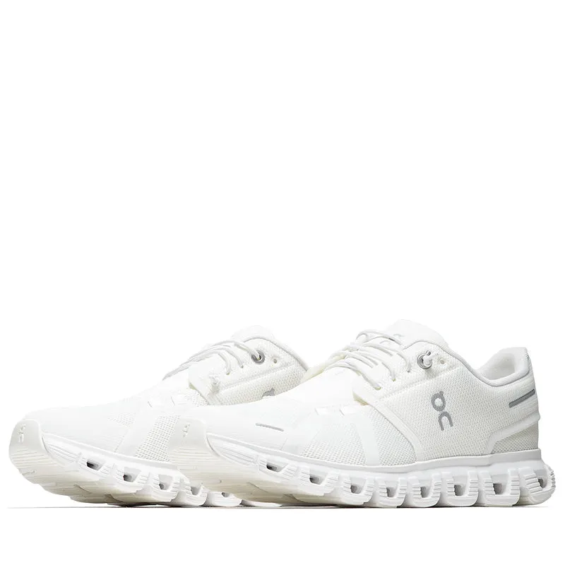 On Cloud 6 - White/White Hook And Loop