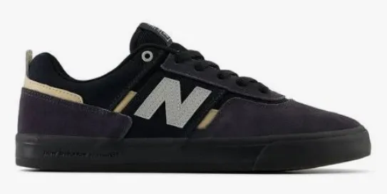 Treaded Sole Sun Path New Balance Numeric Jamie Foy 306 Black Black Shoes