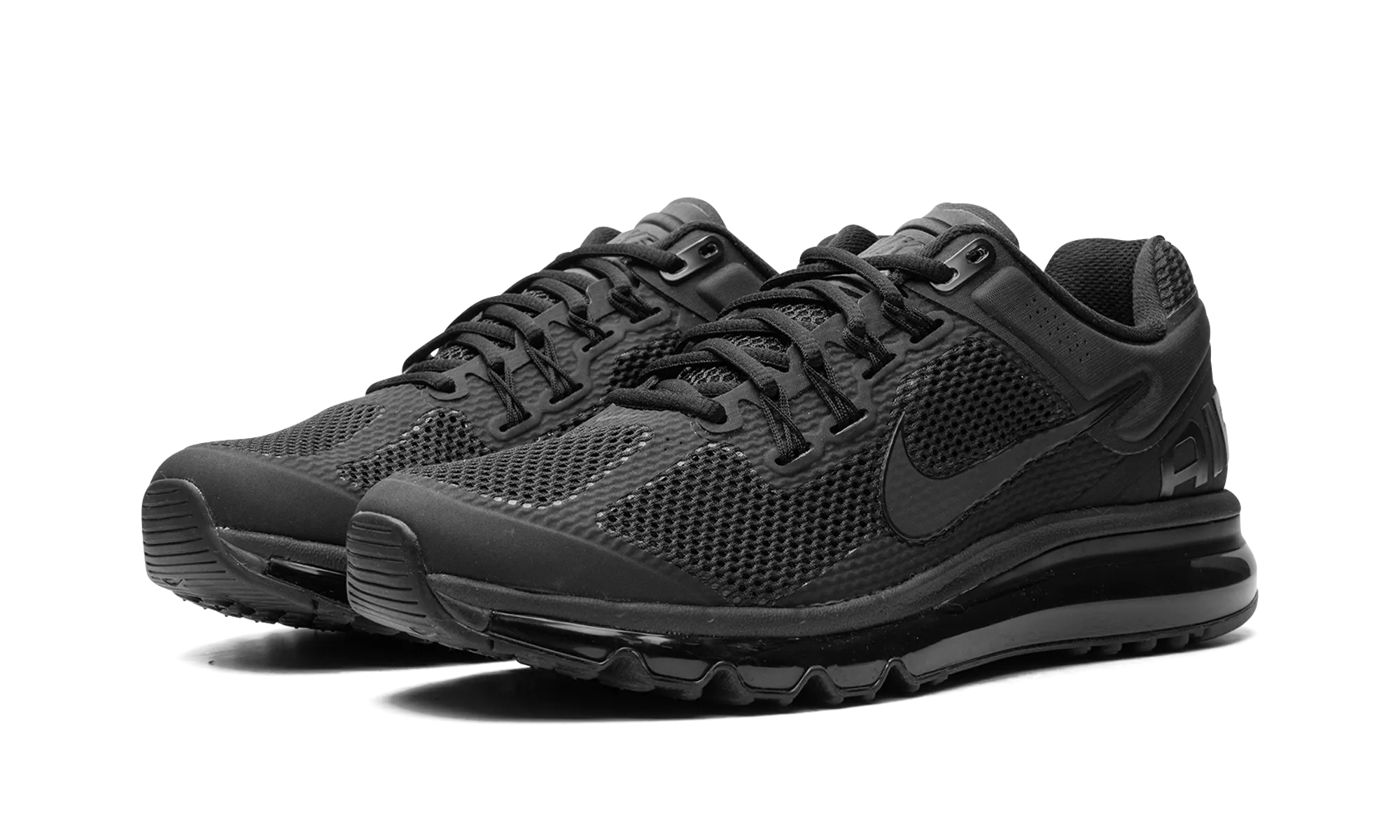 Air Max 2013 "Triple Black" Easy to Wear Impact Resistant