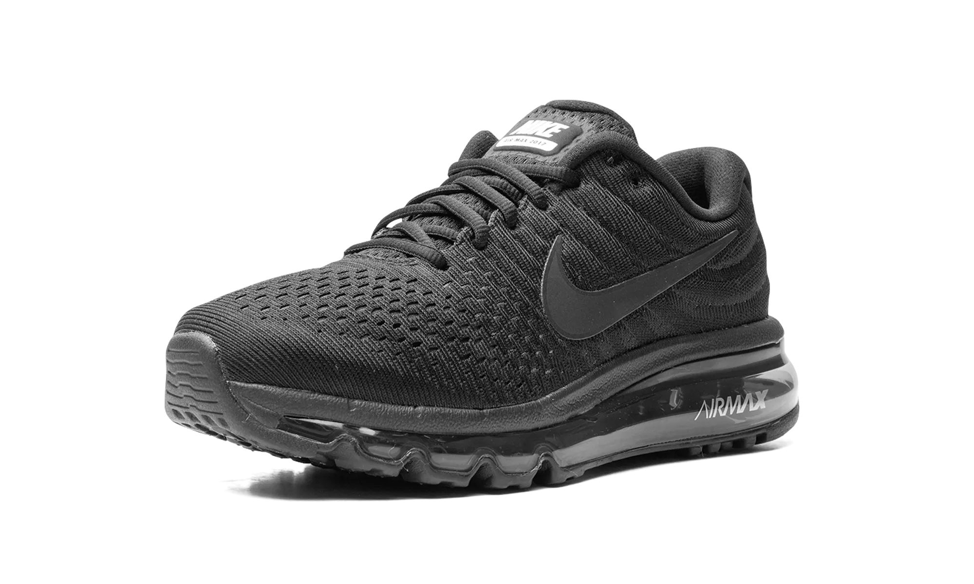 Air Max 2017 WMNS "Triple Black" streamlined look