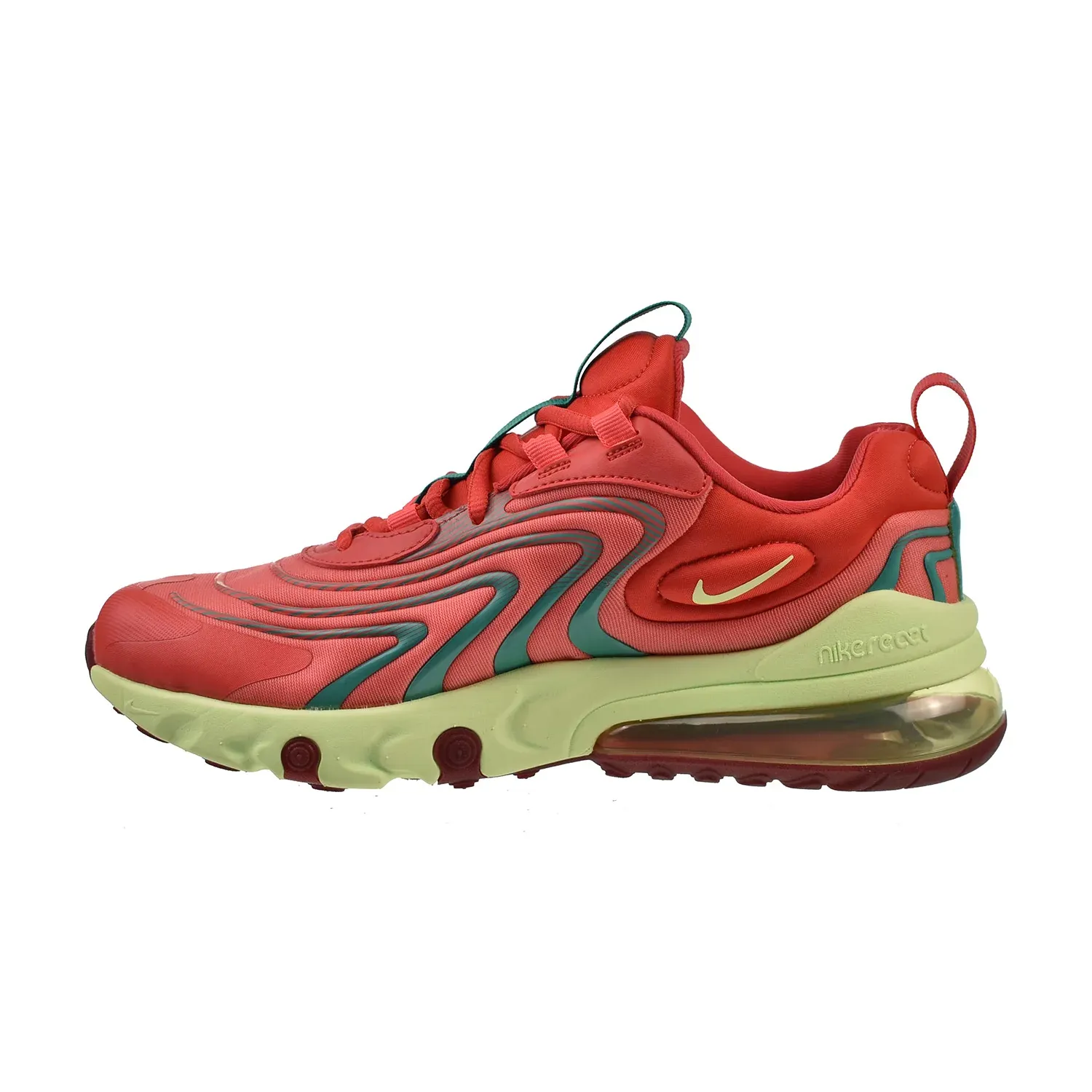 weekend warriors Supportive Footbed Air Max 270 React ENG GS "Track Red-Magic Ember"