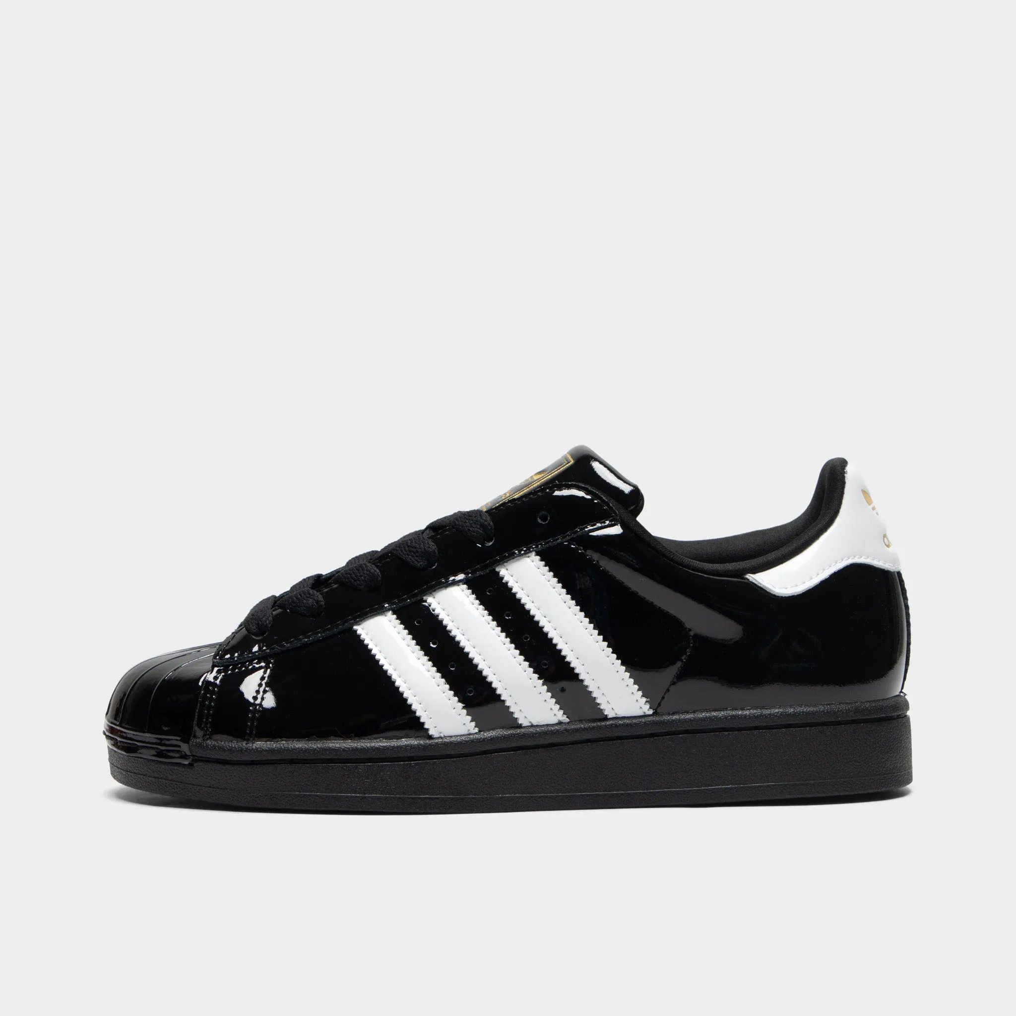 Flexible Torsion System adidas Women's Superstar II Core Black / White - Gold Metallic