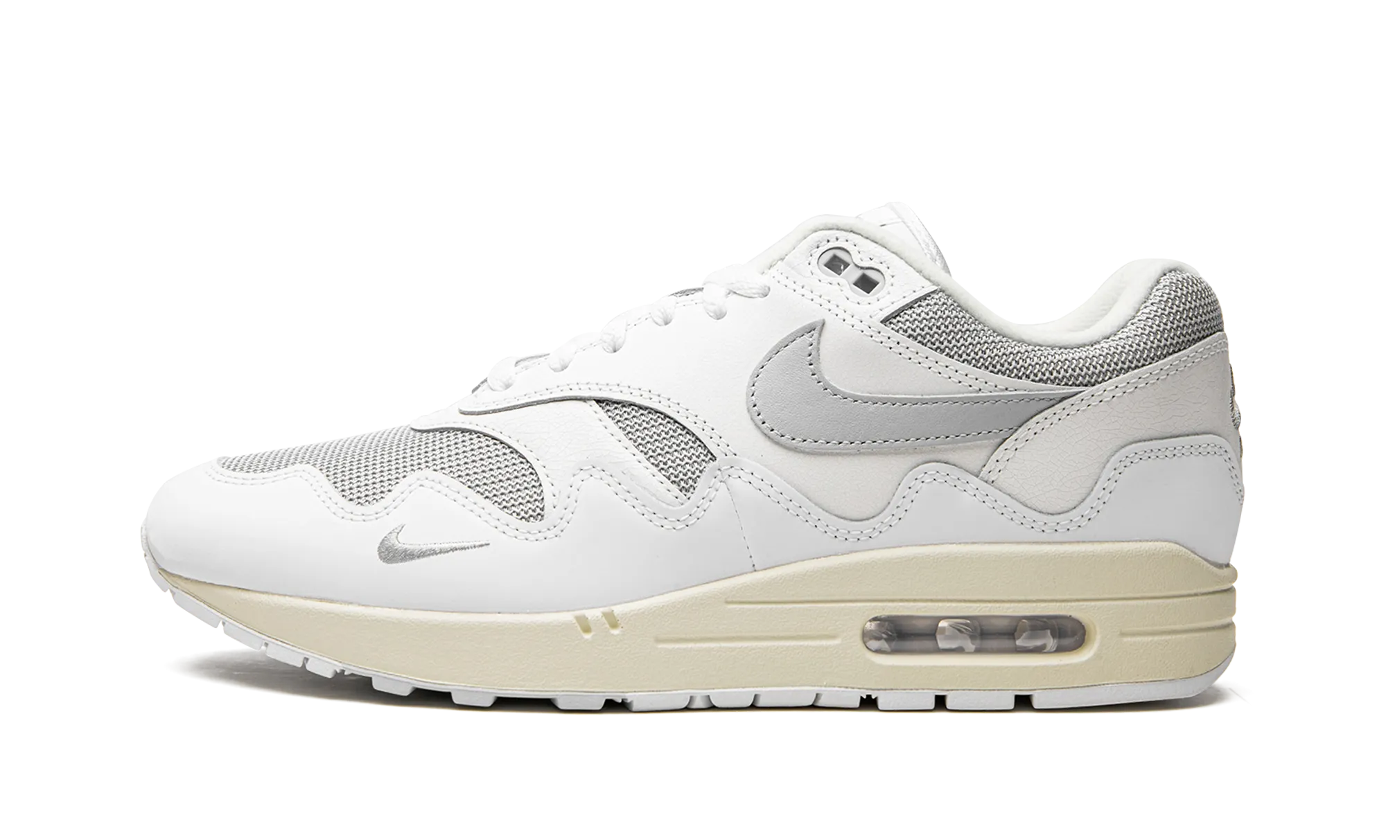 Air Max 1 "Patta - Waves White" low - arch shoes vegan shoes
