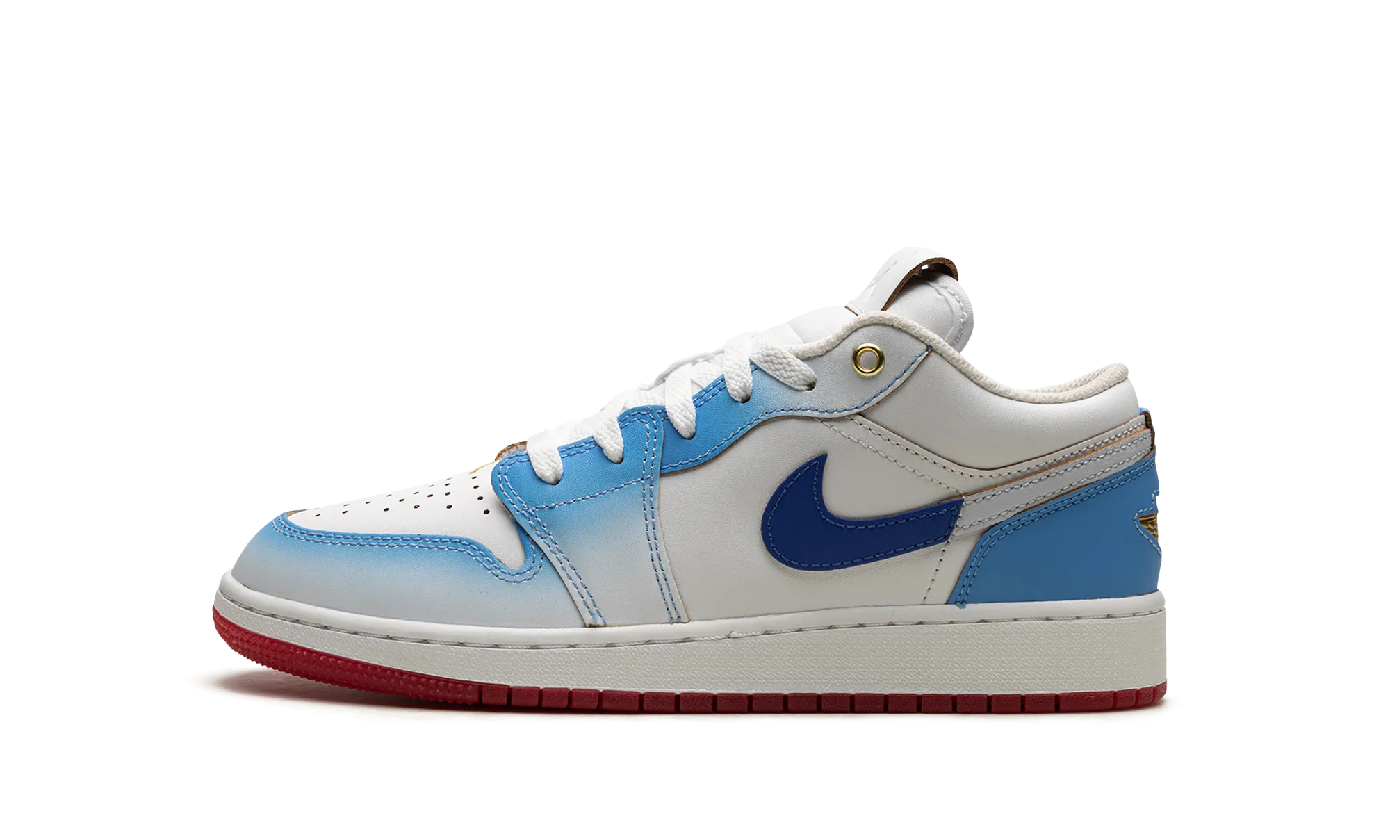 Air Jordan 1 Low GS "Philippines" Comfortable bend High Ankle