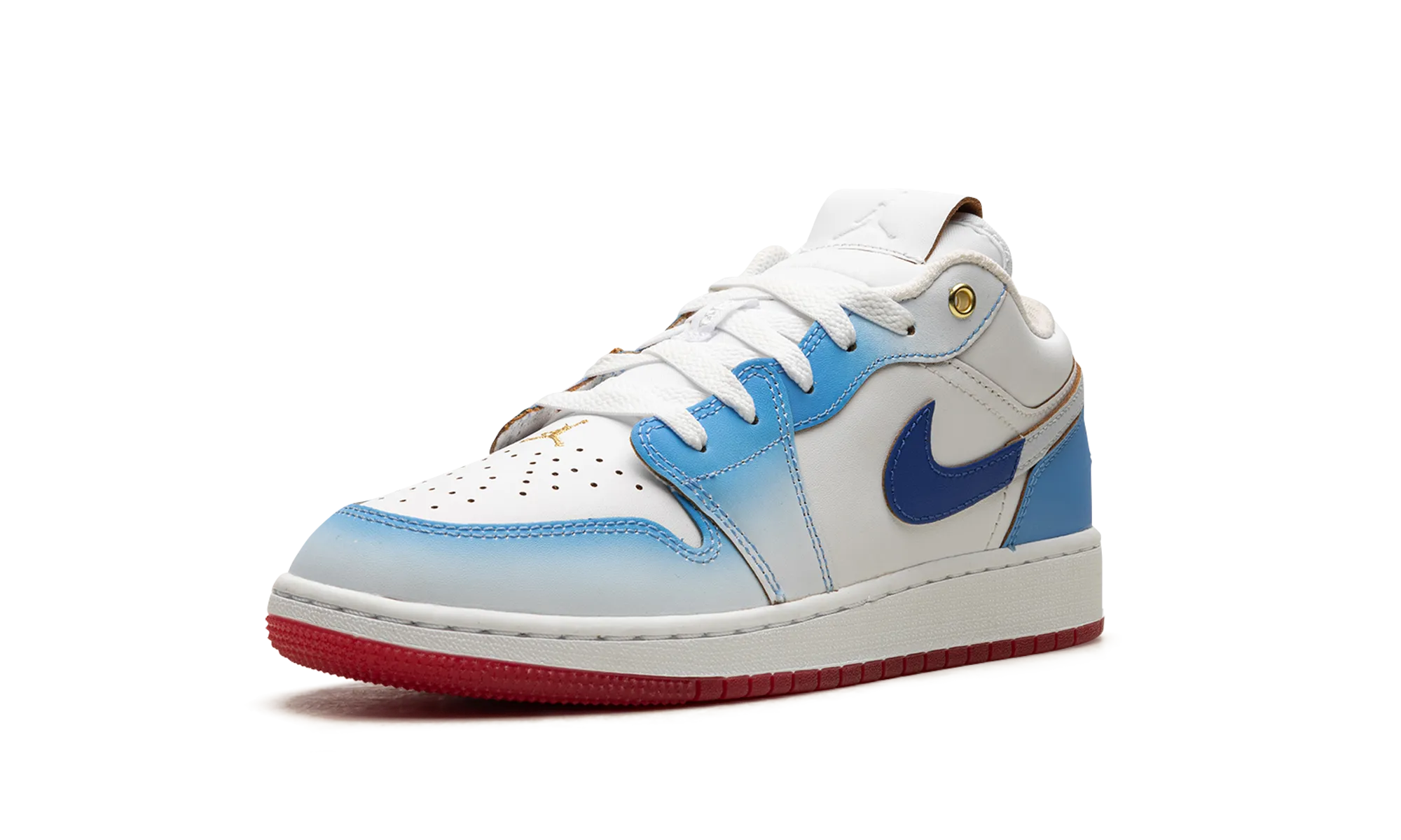 High Abrasion Zones Rolling Motion Geometry Air Jordan 1 Low GS "Philippines"