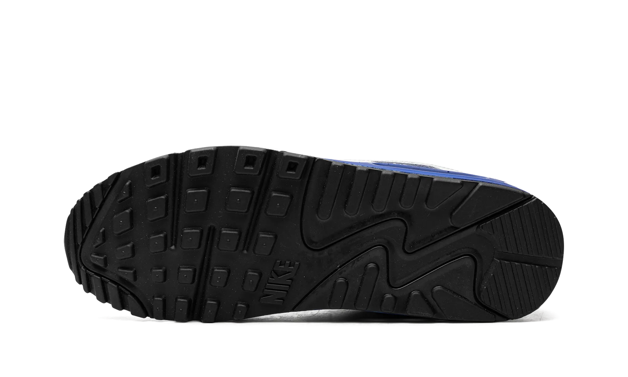 custom - made shoes RubberGrip Air Max 90 "White/Game Royal"