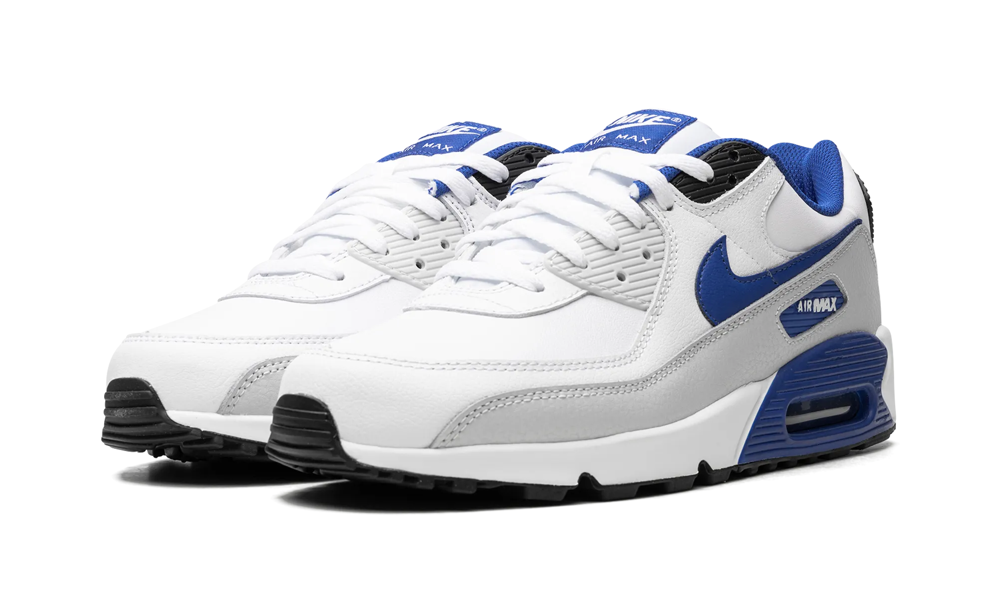 Air Max 90 "White/Game Royal" pastel - colored running shoes Speed - running
