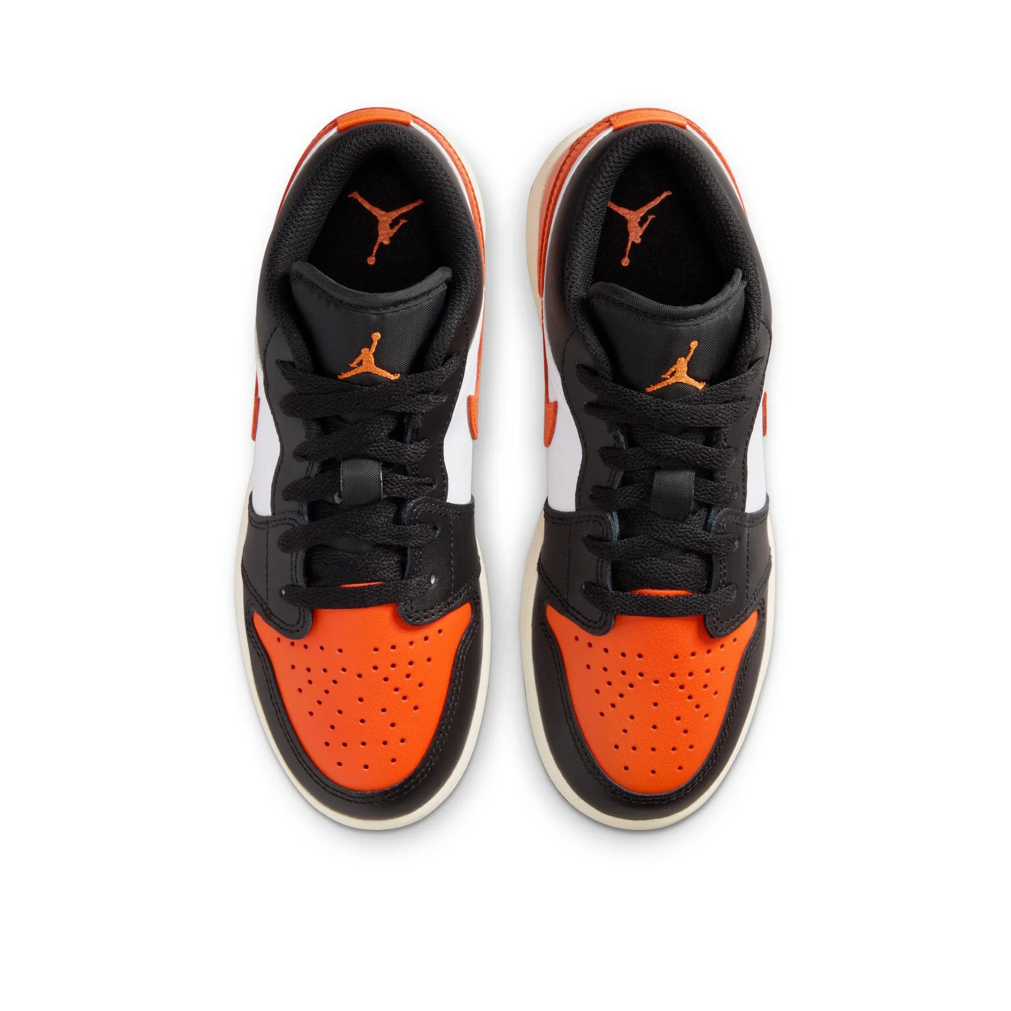 Comfortable Design Air Jordan 1 Low (GS) - Black/Starfish
