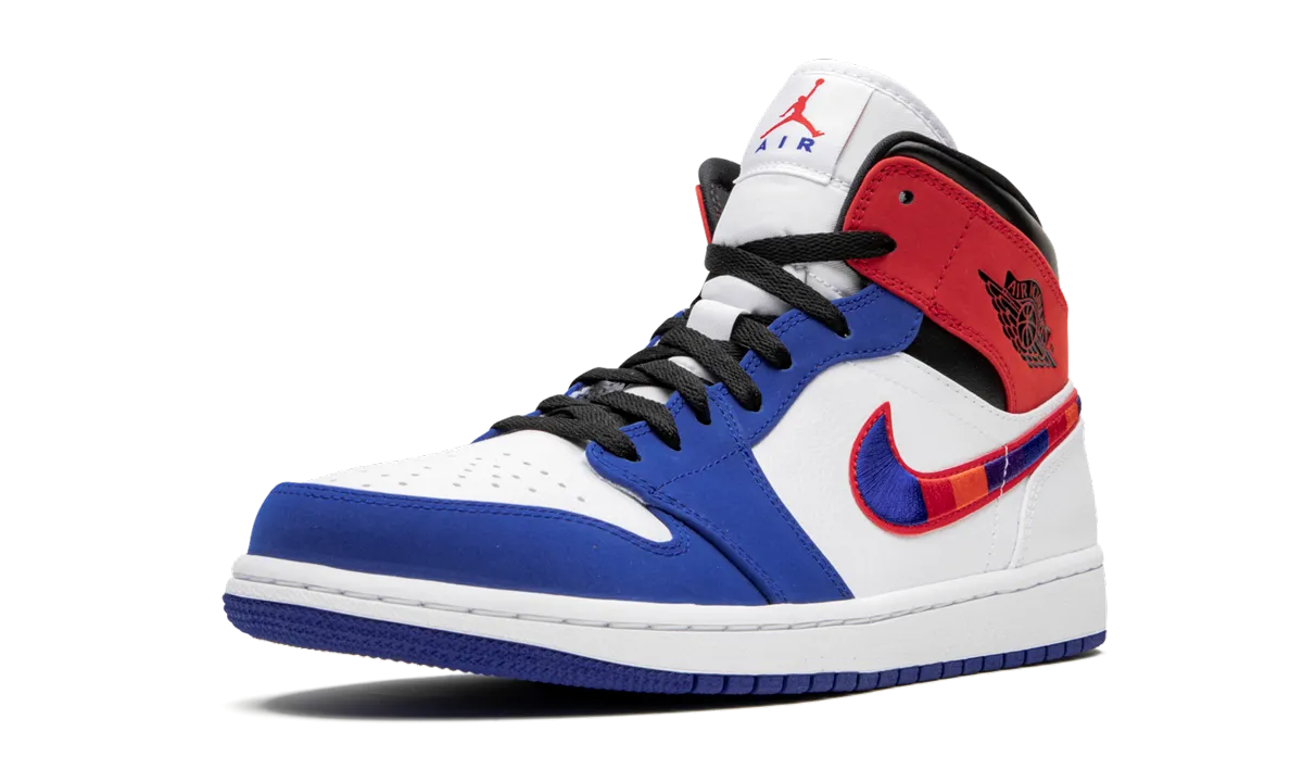 Air Jordan 1 Mid "Multicolor Swoosh" Mobility Boost