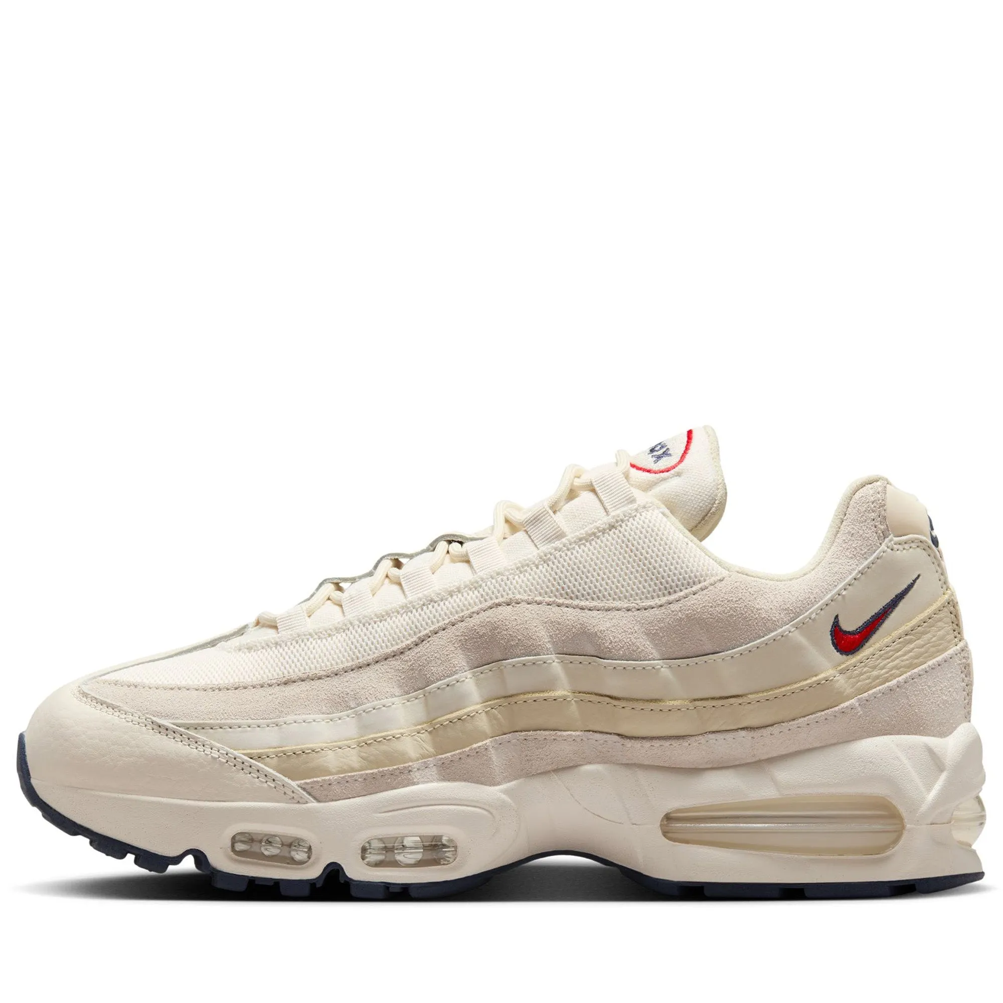 Nike Air Max 95 OG Premium - Pale Ivory/University Red Sneaker Storage CushionedInsole
