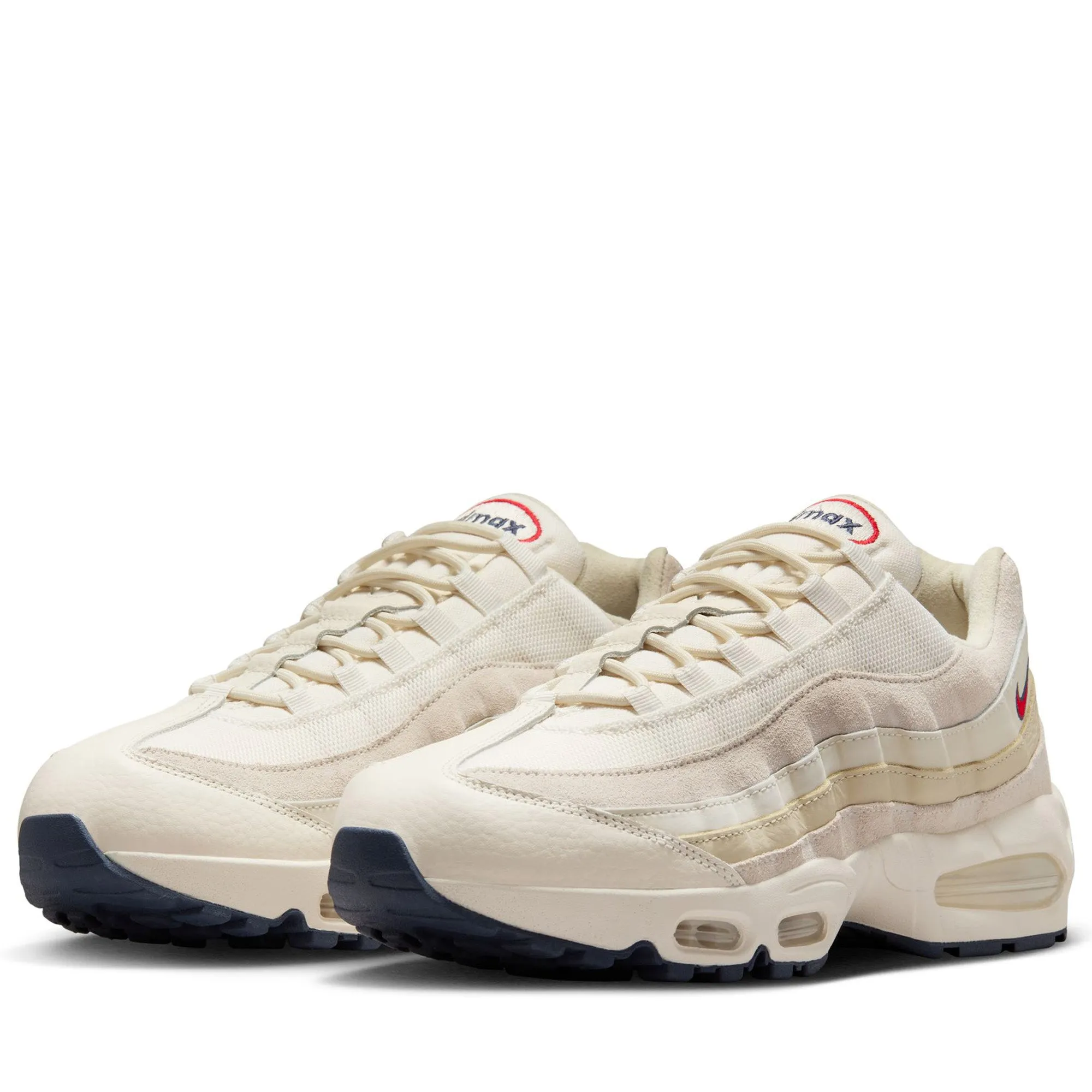 Quick Steps Nike Air Max 95 OG Premium - Pale Ivory/University Red