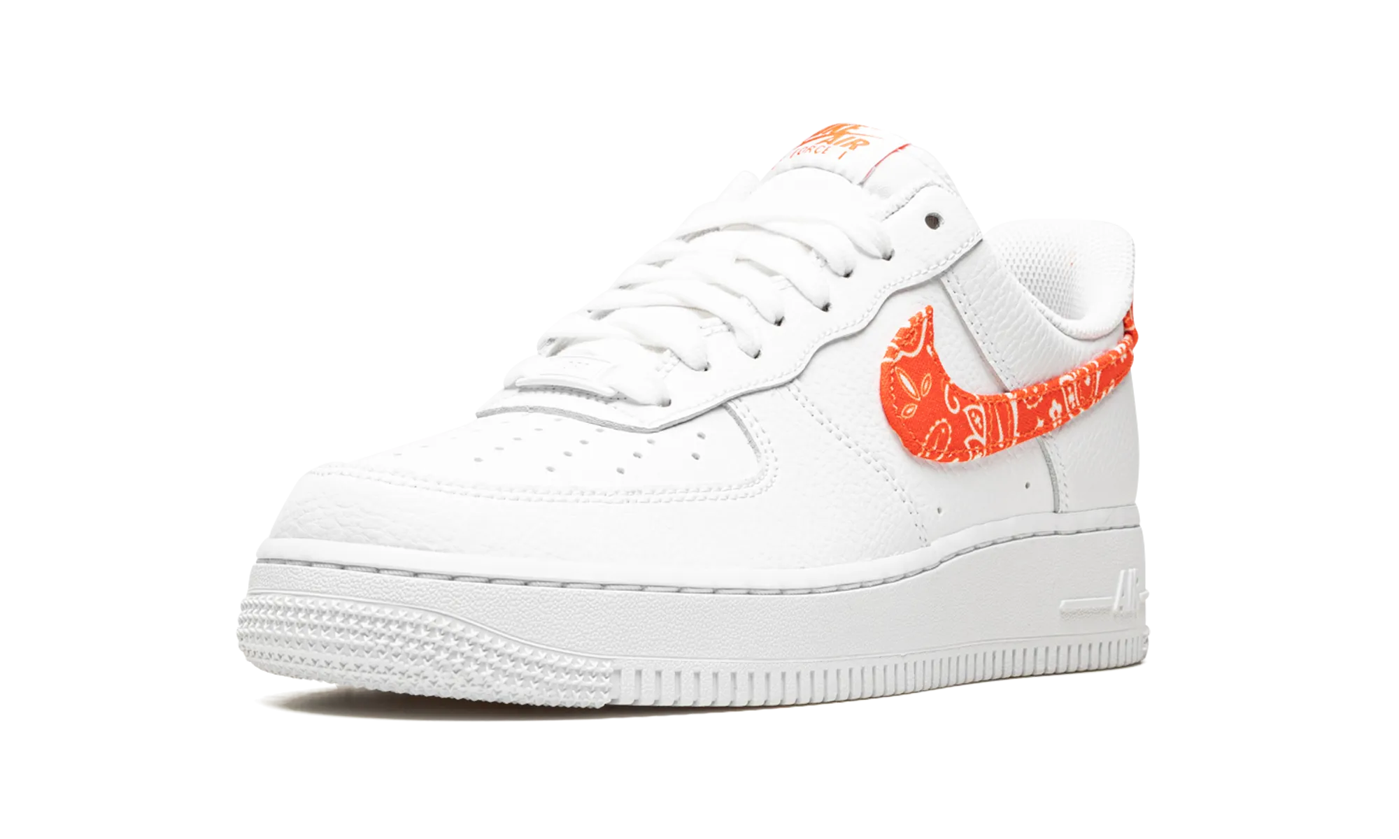 Quick Response Ride Quick Ride Comfort AIR FORCE 1 LO MNS WMNS "Orange Paisley"