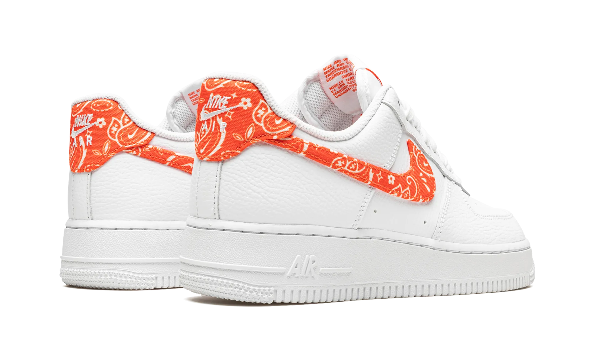 Weekend Escape TPU Reinforcement AIR FORCE 1 LO MNS WMNS "Orange Paisley"