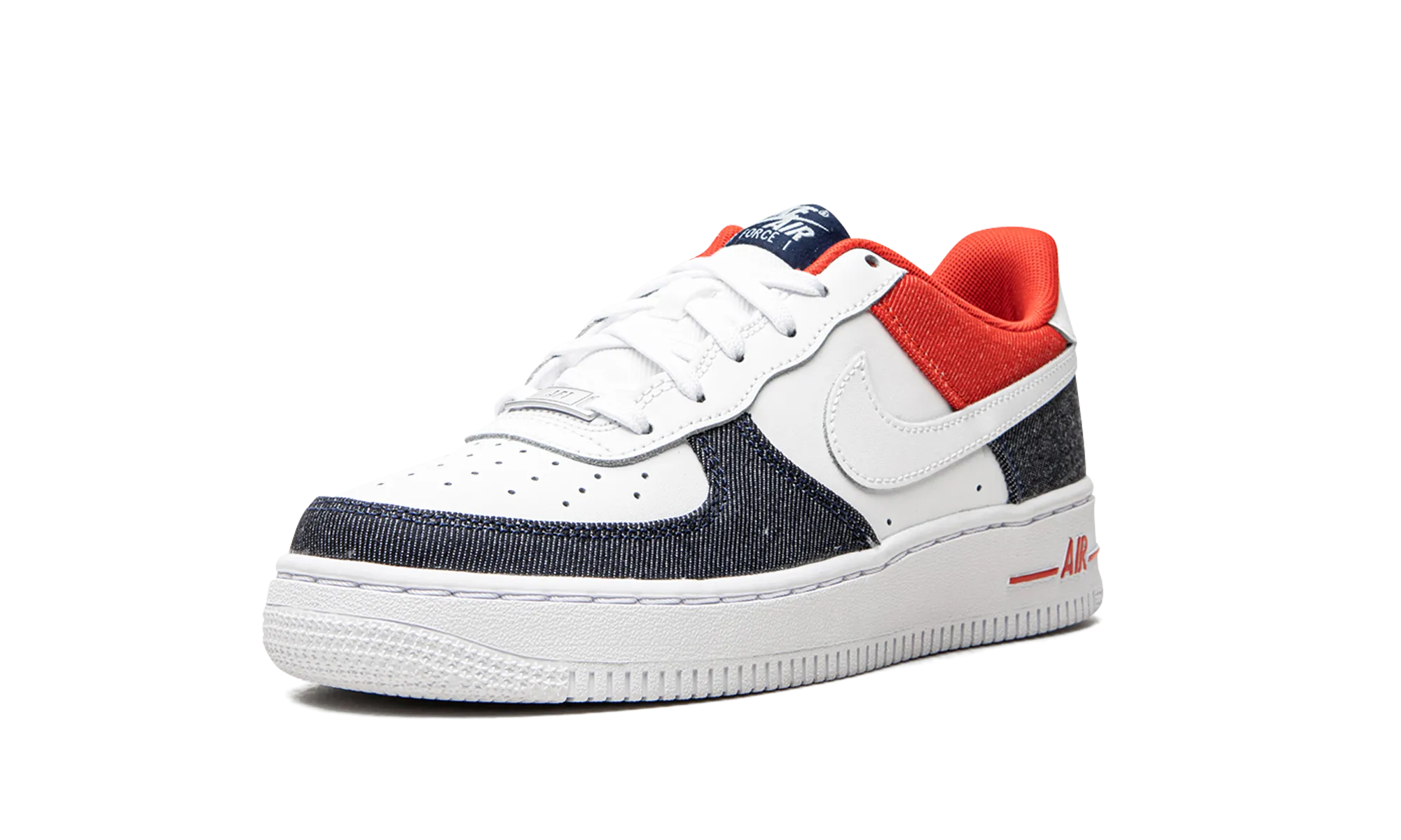 Air Force 1 LV8 (GS) "USA" festival look Advanced Cushioning