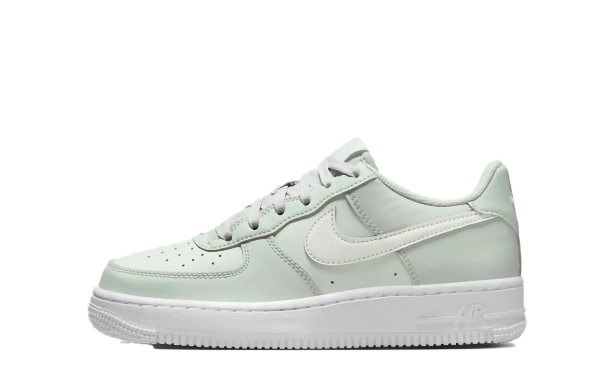 Air Force 1 Low GS "Light Silver Spruce" Durable outsole