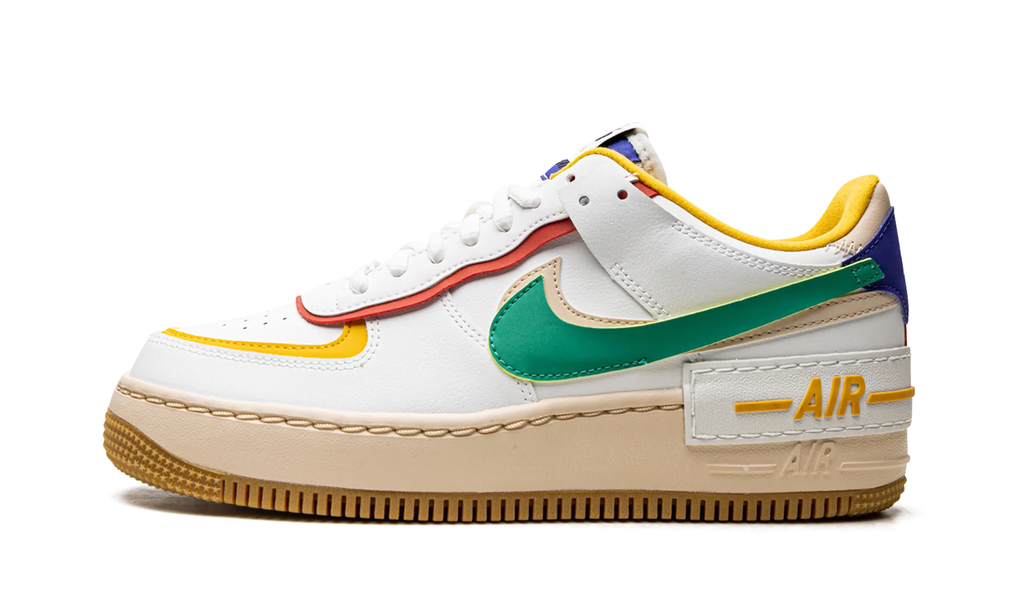 Lifestyle Fit AIR FORCE 1 LO SHADO MNS WMNS "Summit White Neptune Green"