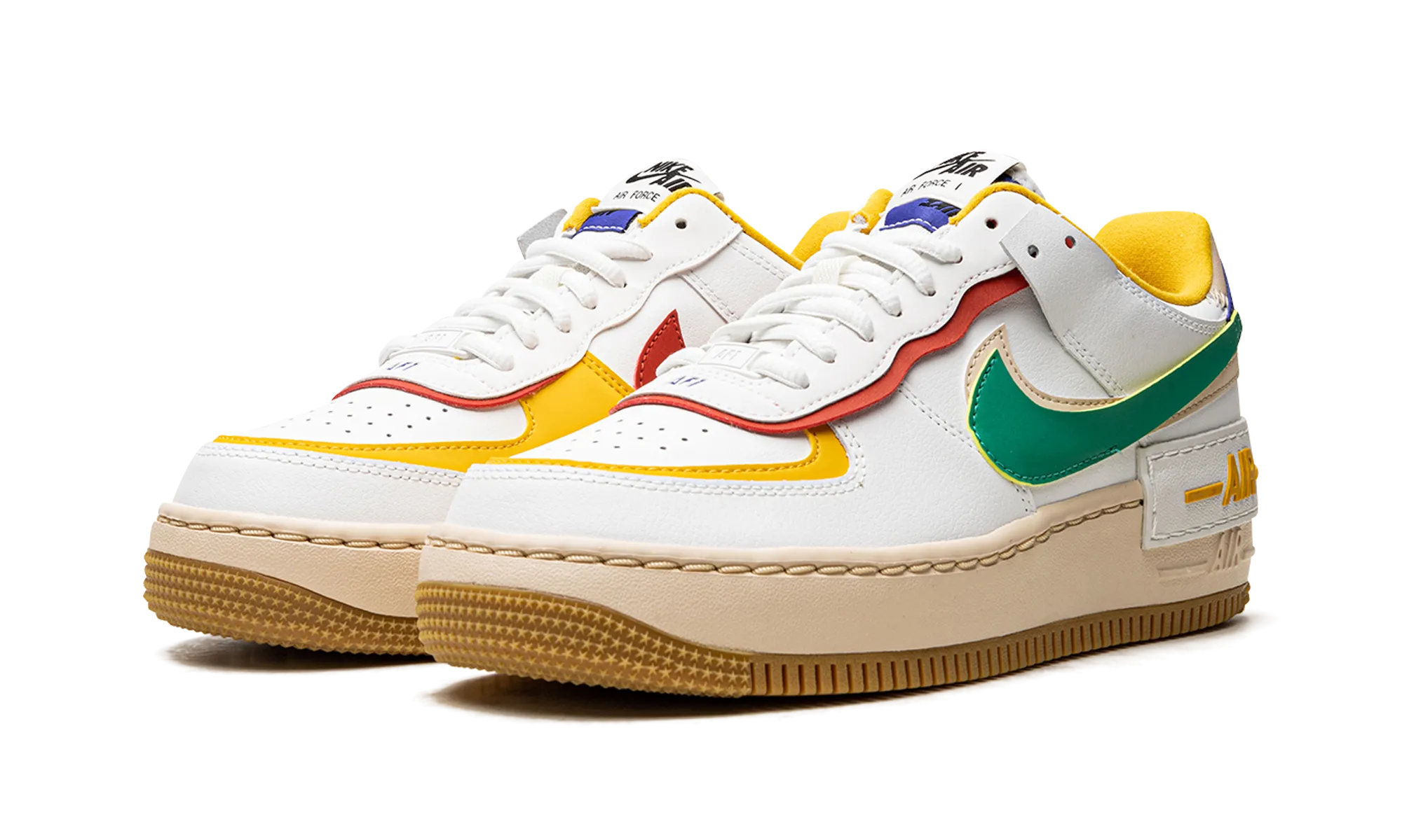 AIR FORCE 1 LO SHADO MNS WMNS "Summit White Neptune Green" High Performance Skate Performance
