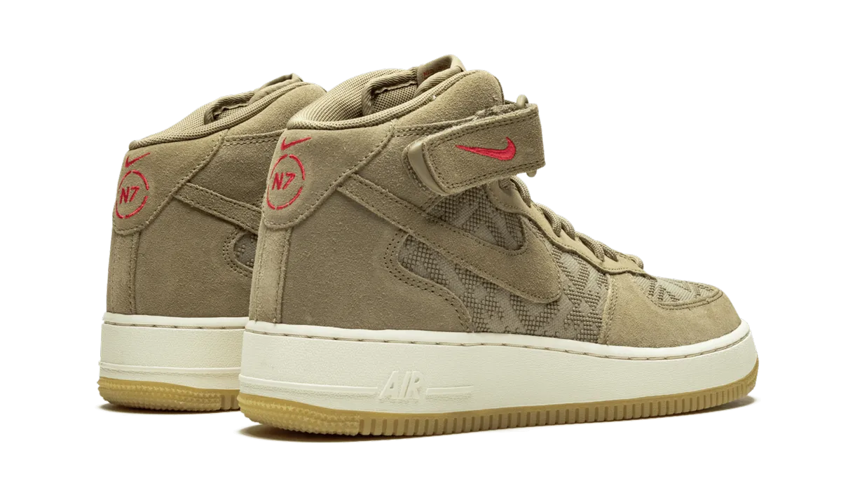 Flexible Support Light Midsole Air Force 1 Mid '07 PRM N7 "N7"